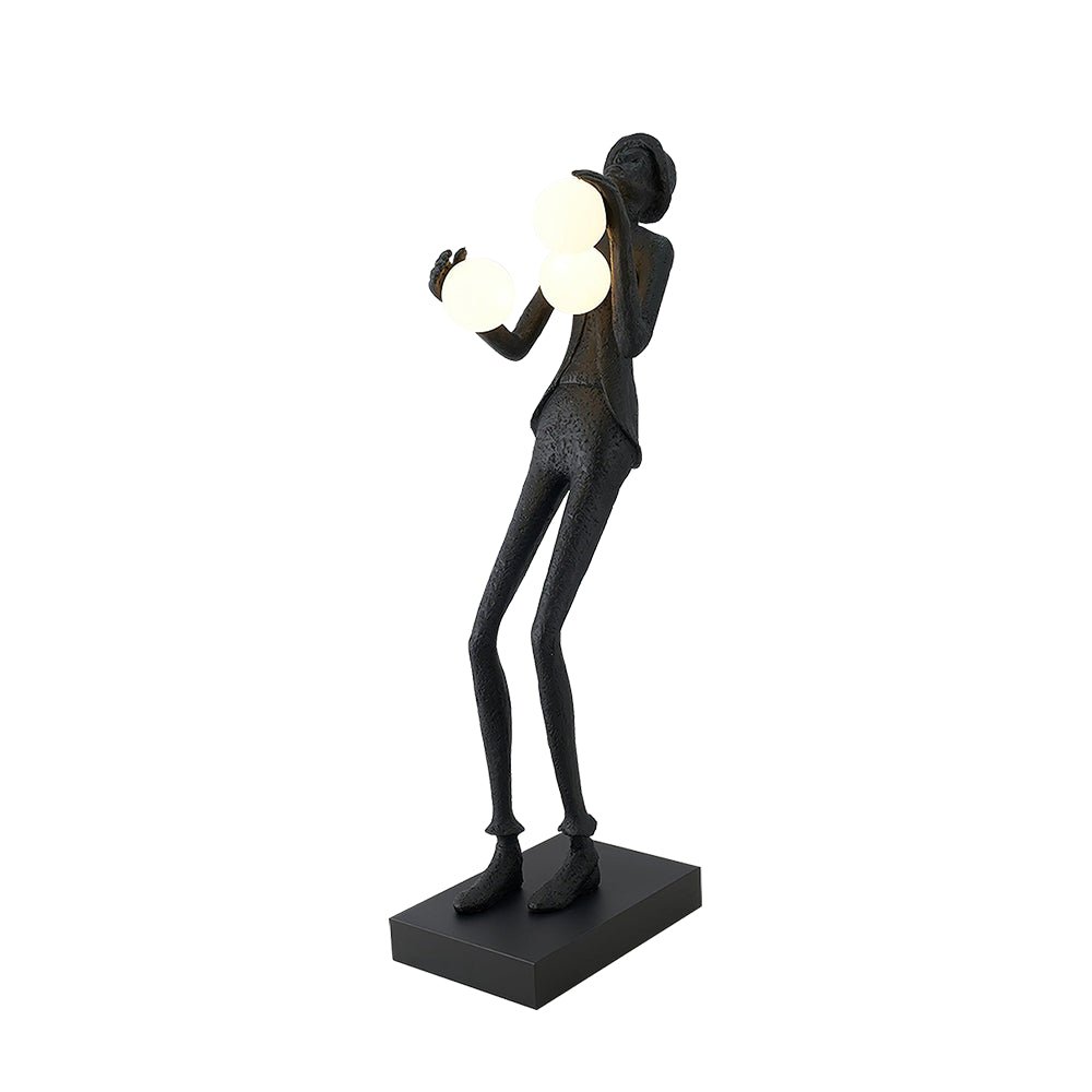 Gentleman Sculpture Floor Lamp