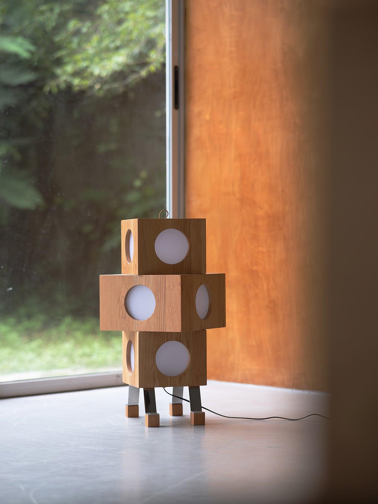 Square Robot Floor Lamp