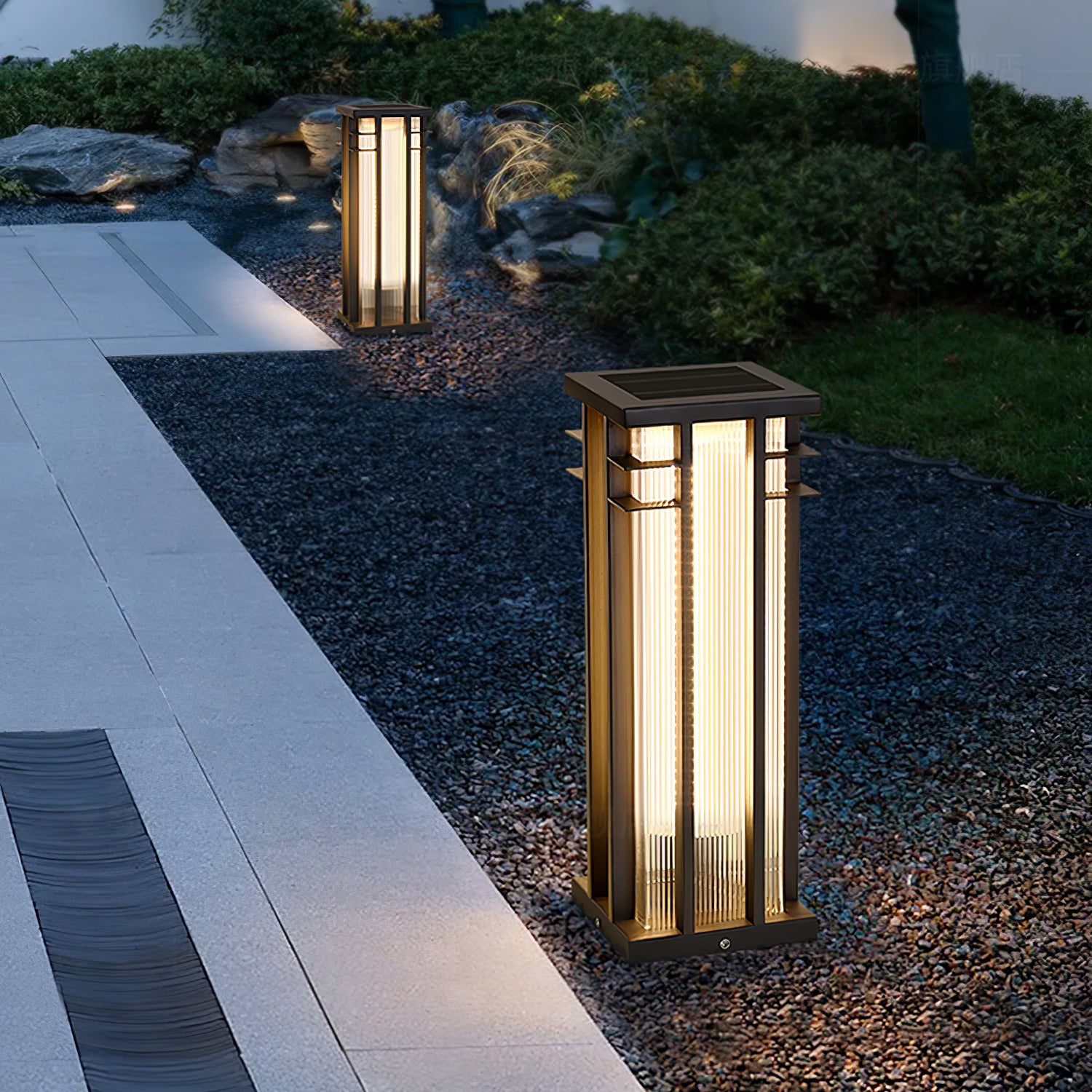 Double Axis Outdoor Post Lamp