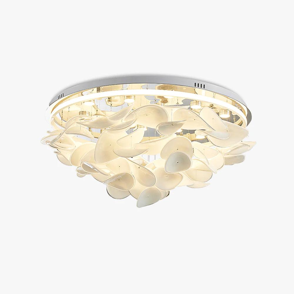 French Radici Petal Ceiling Lamp