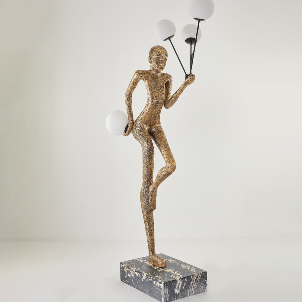 Juggling Sculptor Floor Lamp