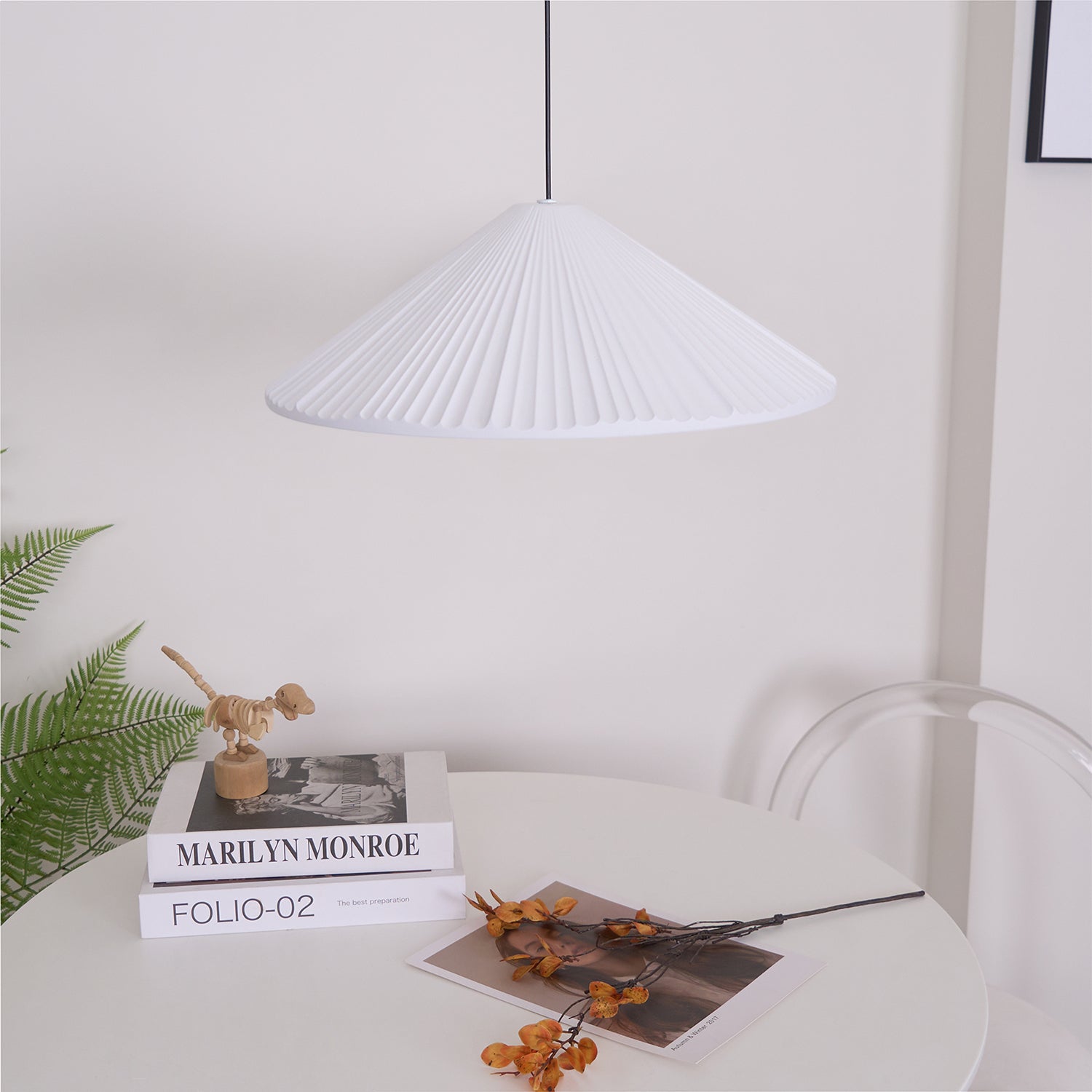 Hat Resin Pendant Lamp