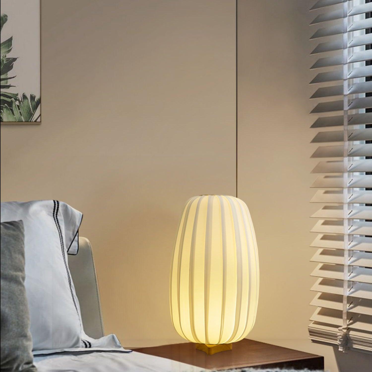 Fabric Minimalist Table Lamp