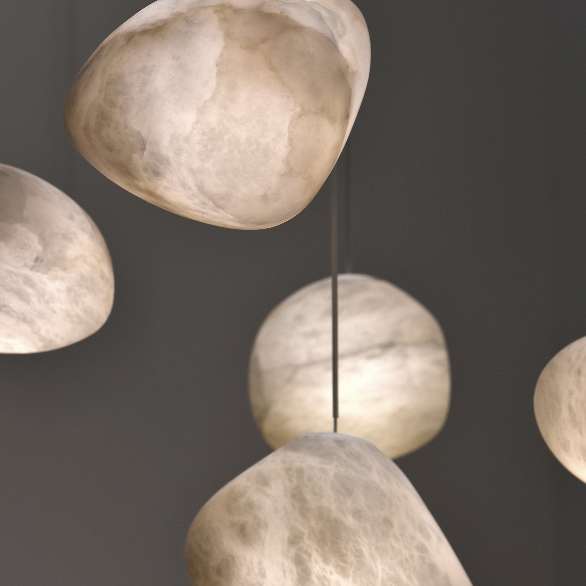 Pebbles Alabaster Pendant Lamp