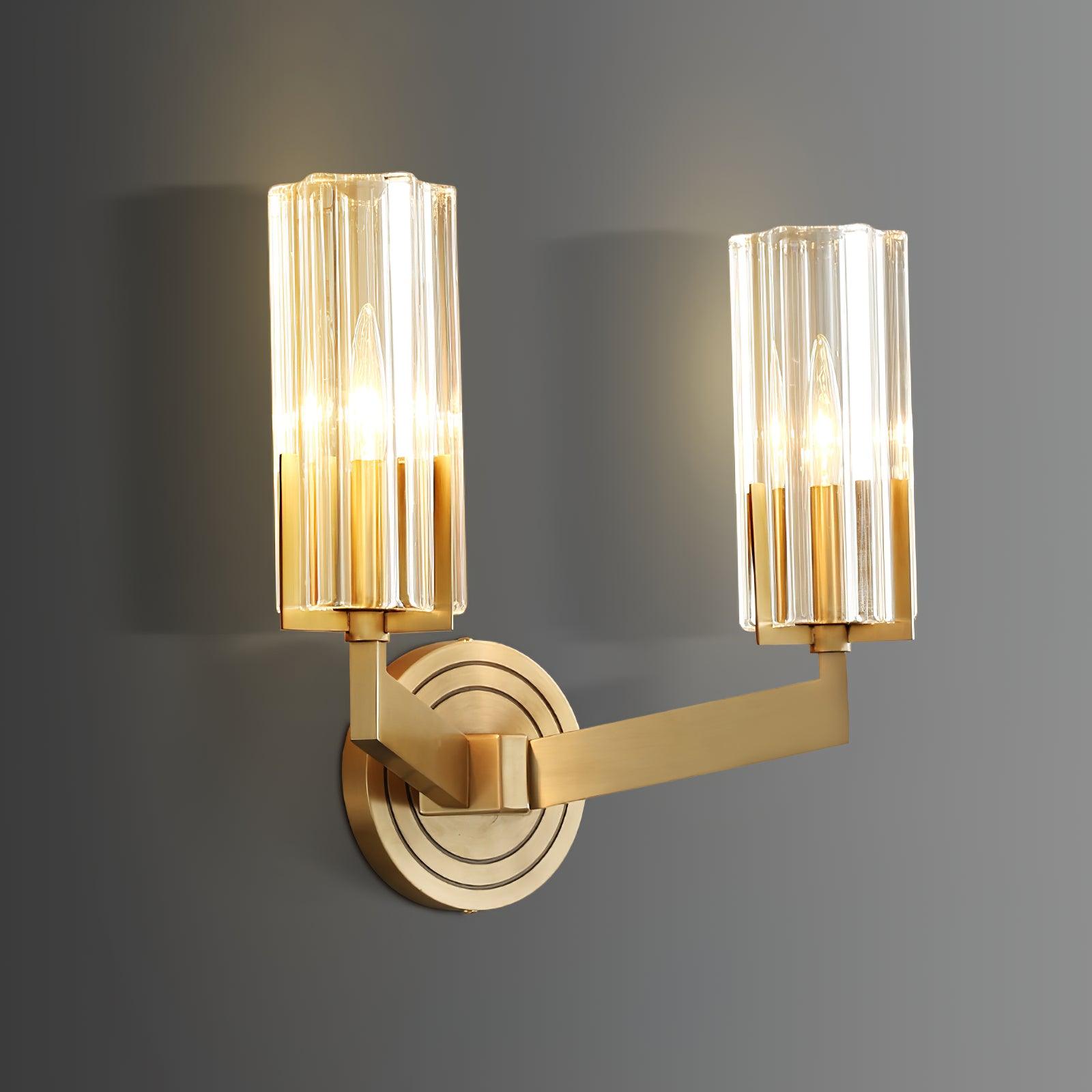 Kayla Brass Wall Lamp