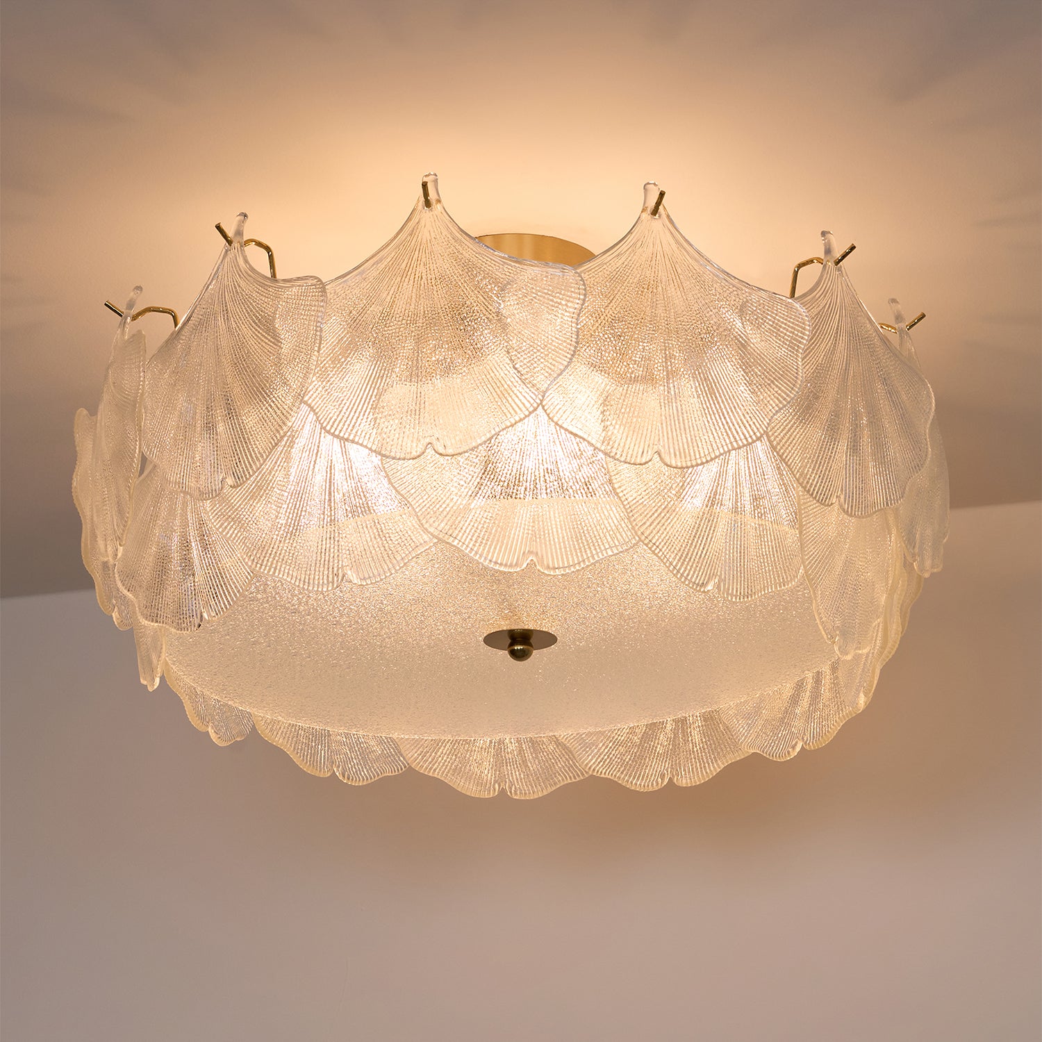 Maple Leaf Cluster Ceiling Light