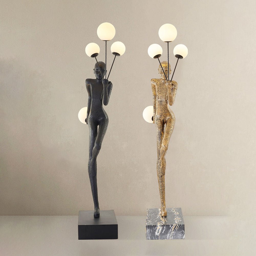 Juggling Sculptor Floor Lamp