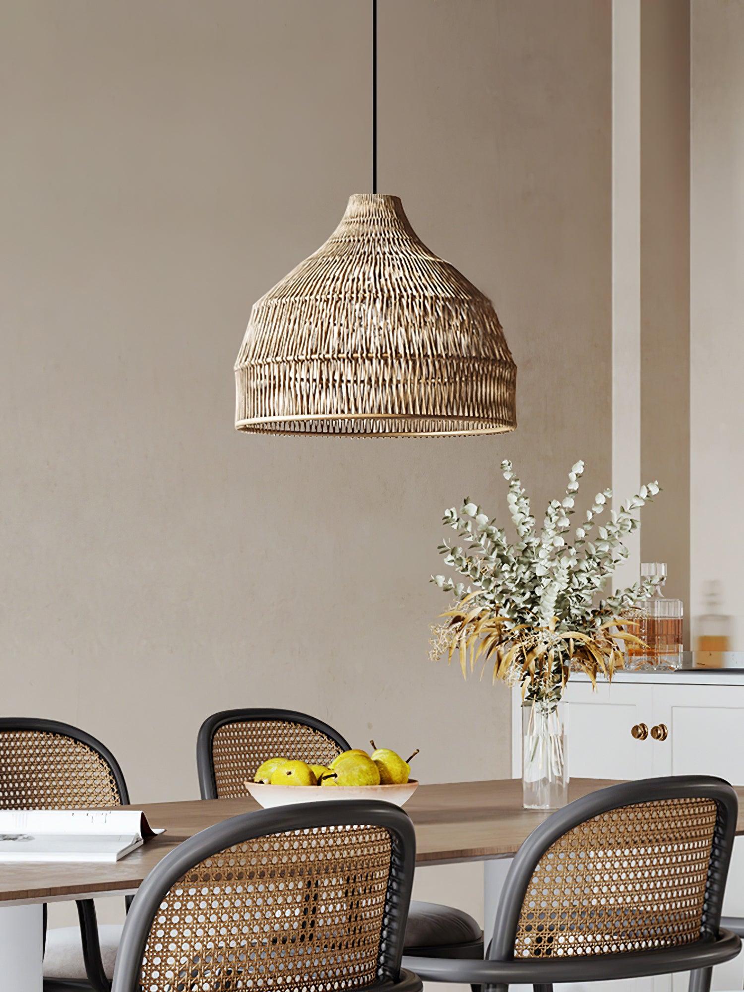 Hues Wicker Pendant Lamp