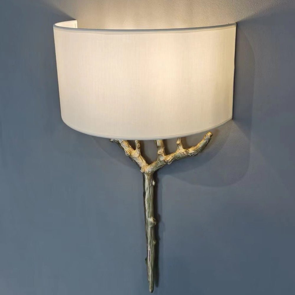 Brass Branch Wall Lamp