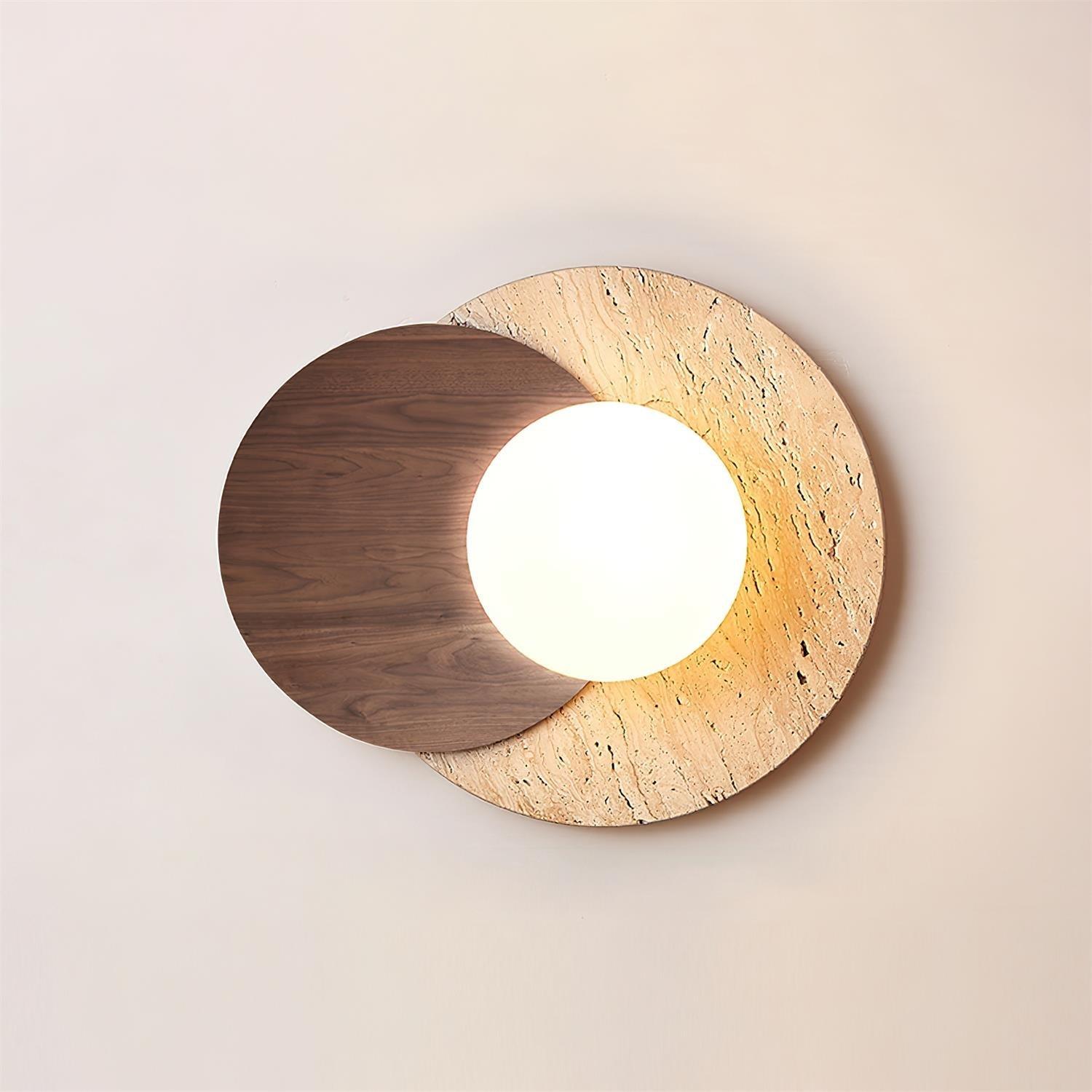 Lunar Eclipse Plug-in Wall Lamp