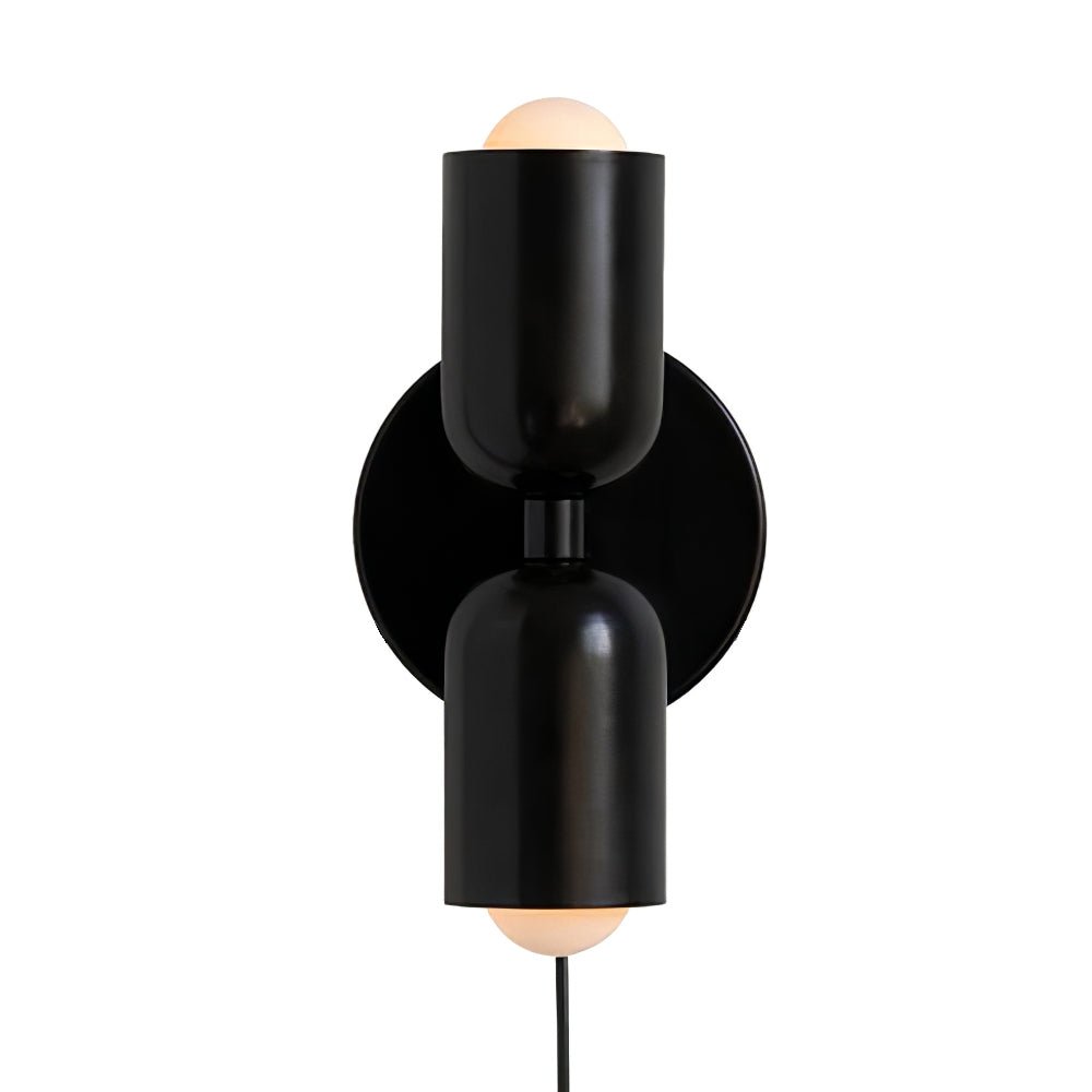 Couleur Double Plug In Wall Lamp