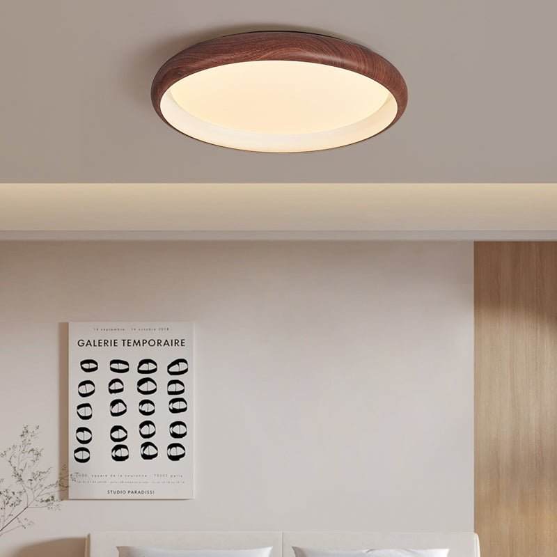 Valencia Walnut Ceiling Light