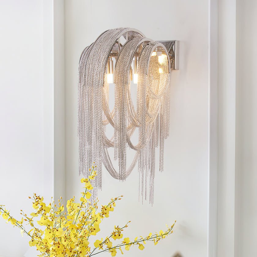 Chains Tassel Wall Lamp