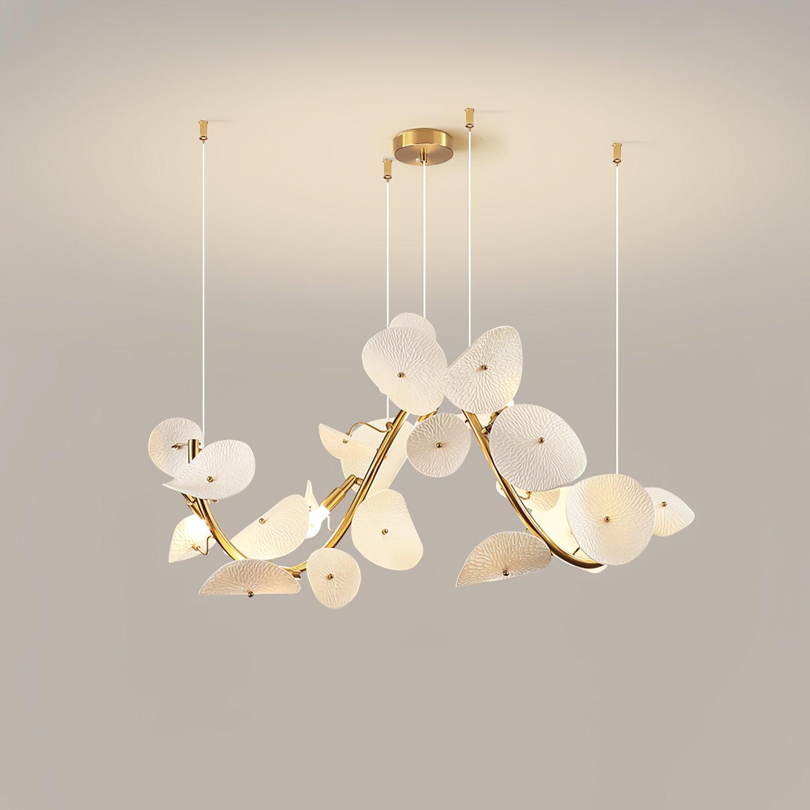 Lotus Petal Chandelier