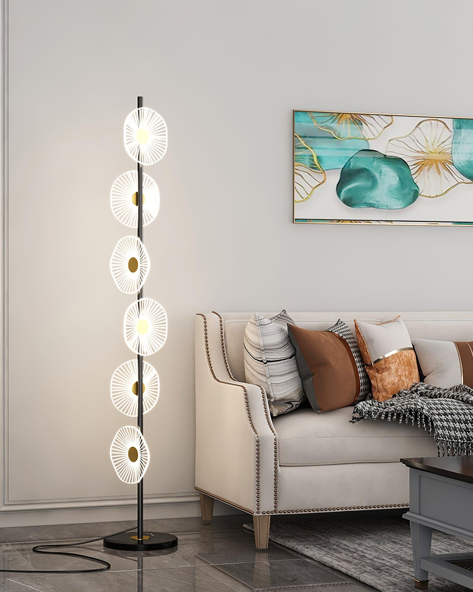 Floating Raindrop Floor Lamp