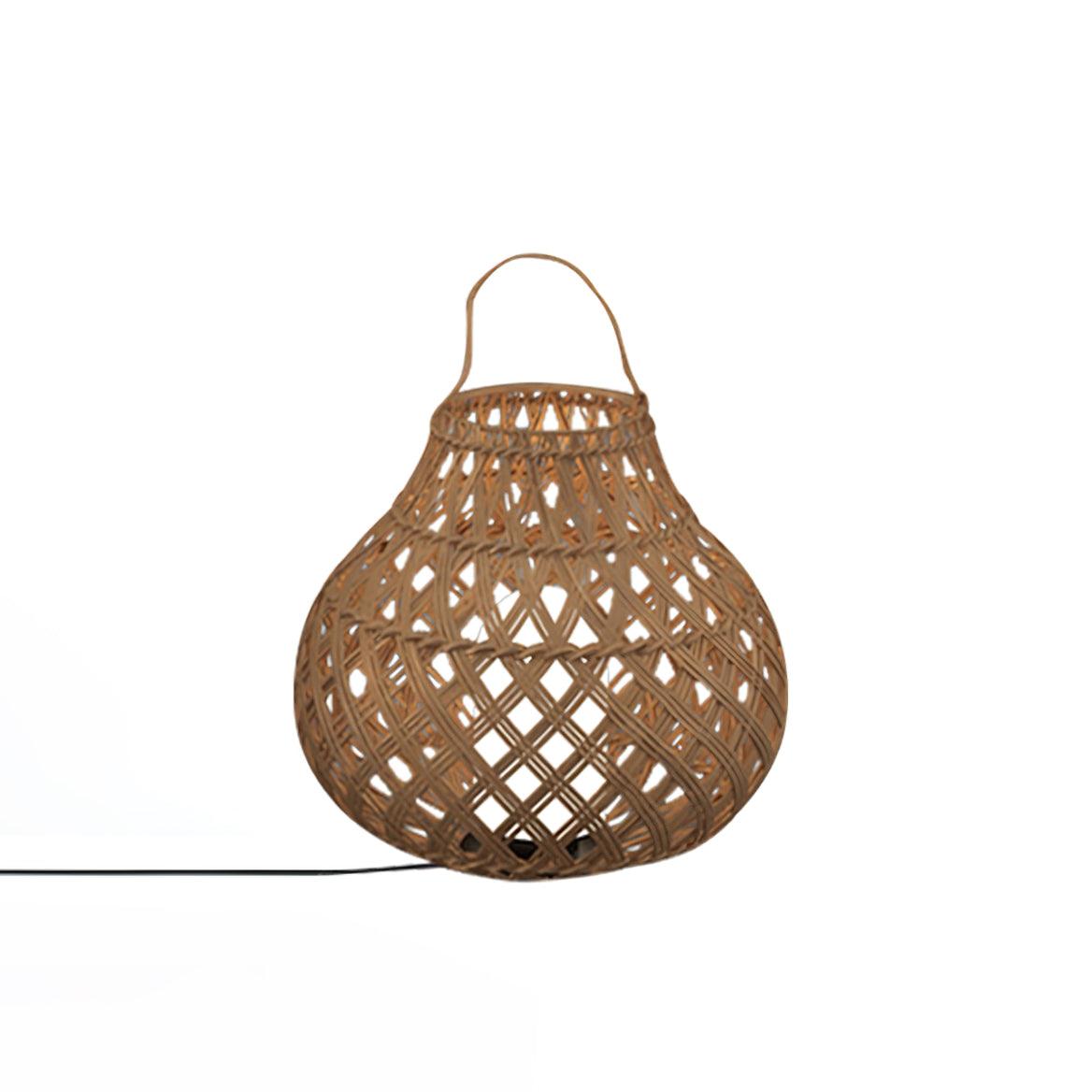 Woven Sphere Lantern Outdoor Lamp