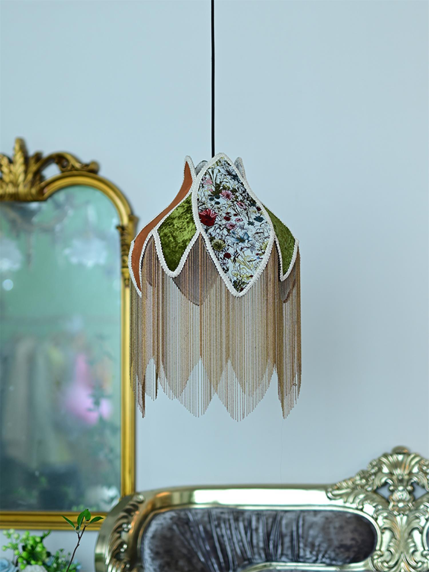 Bette Fringed Pendant Lamp