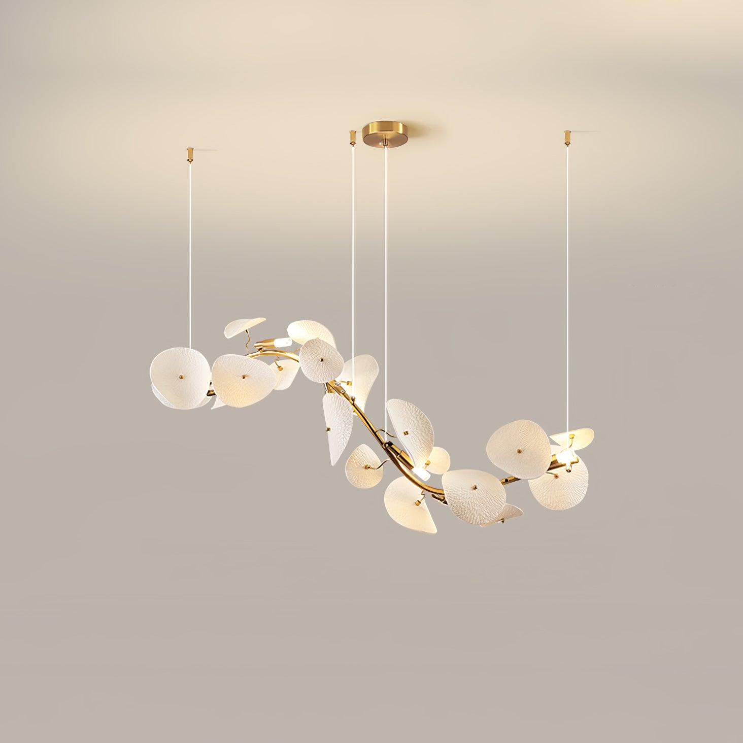 Lotus Petal Chandelier