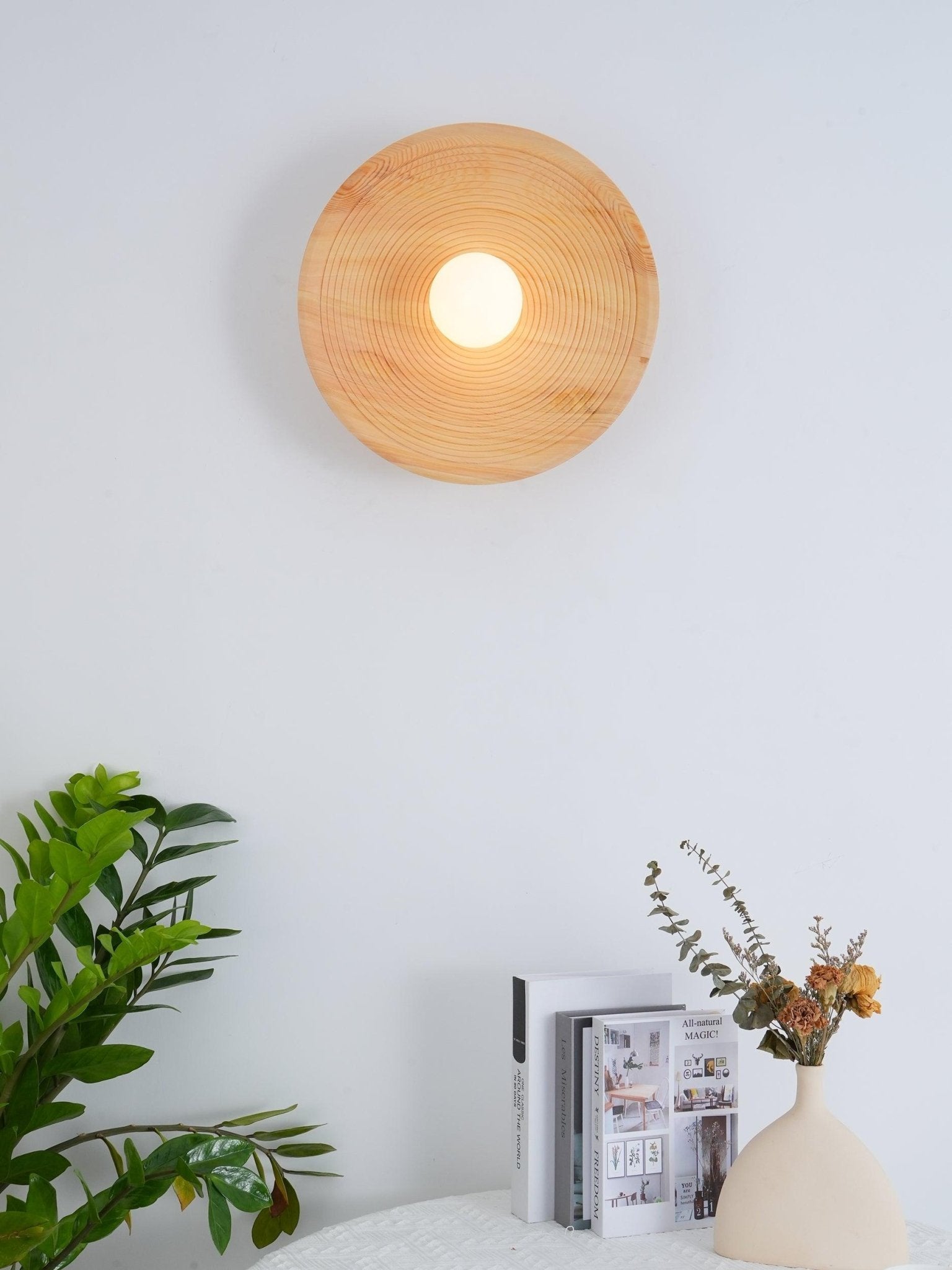 Lumina Contour Wooden Sconce