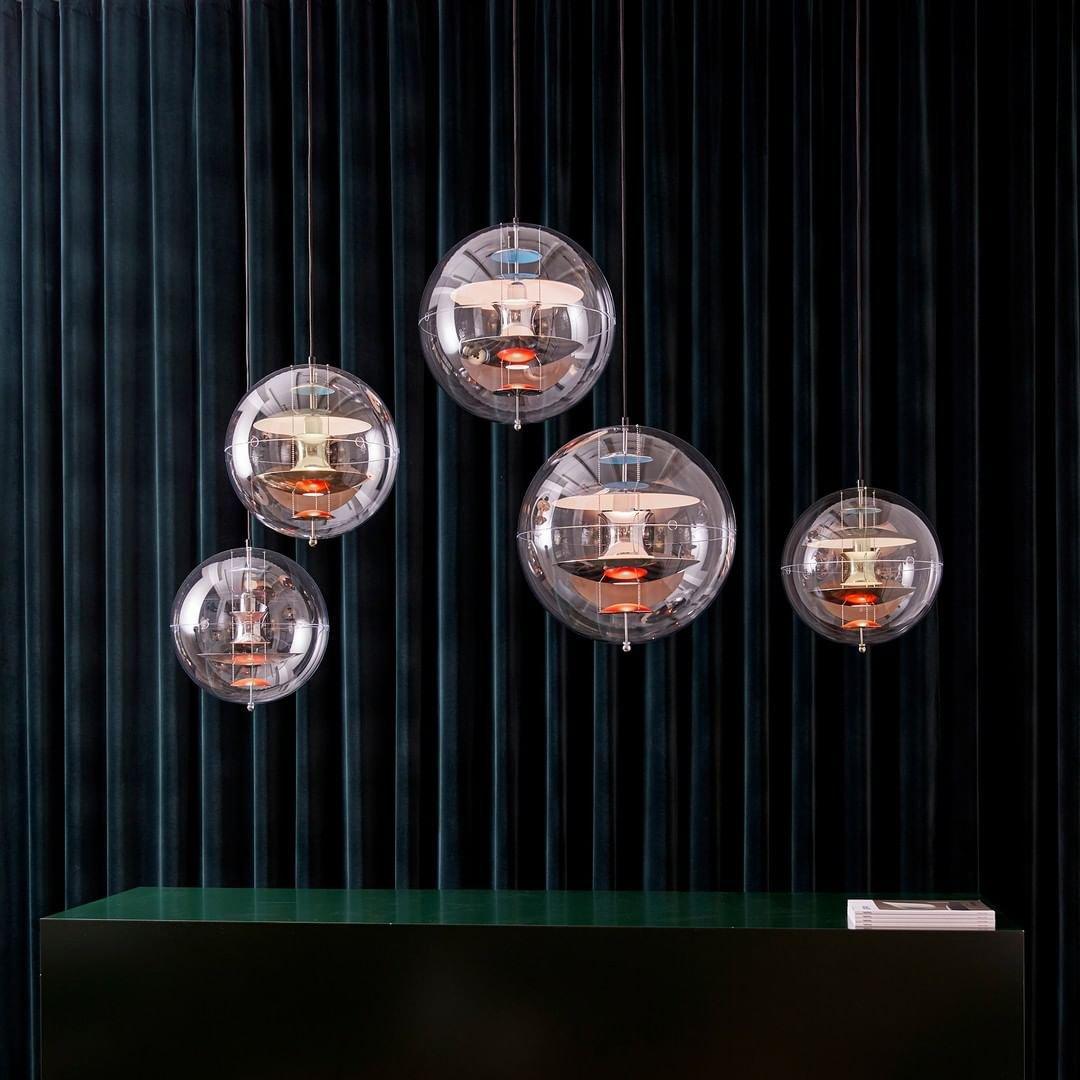 Round Sphere Pendant Lamp