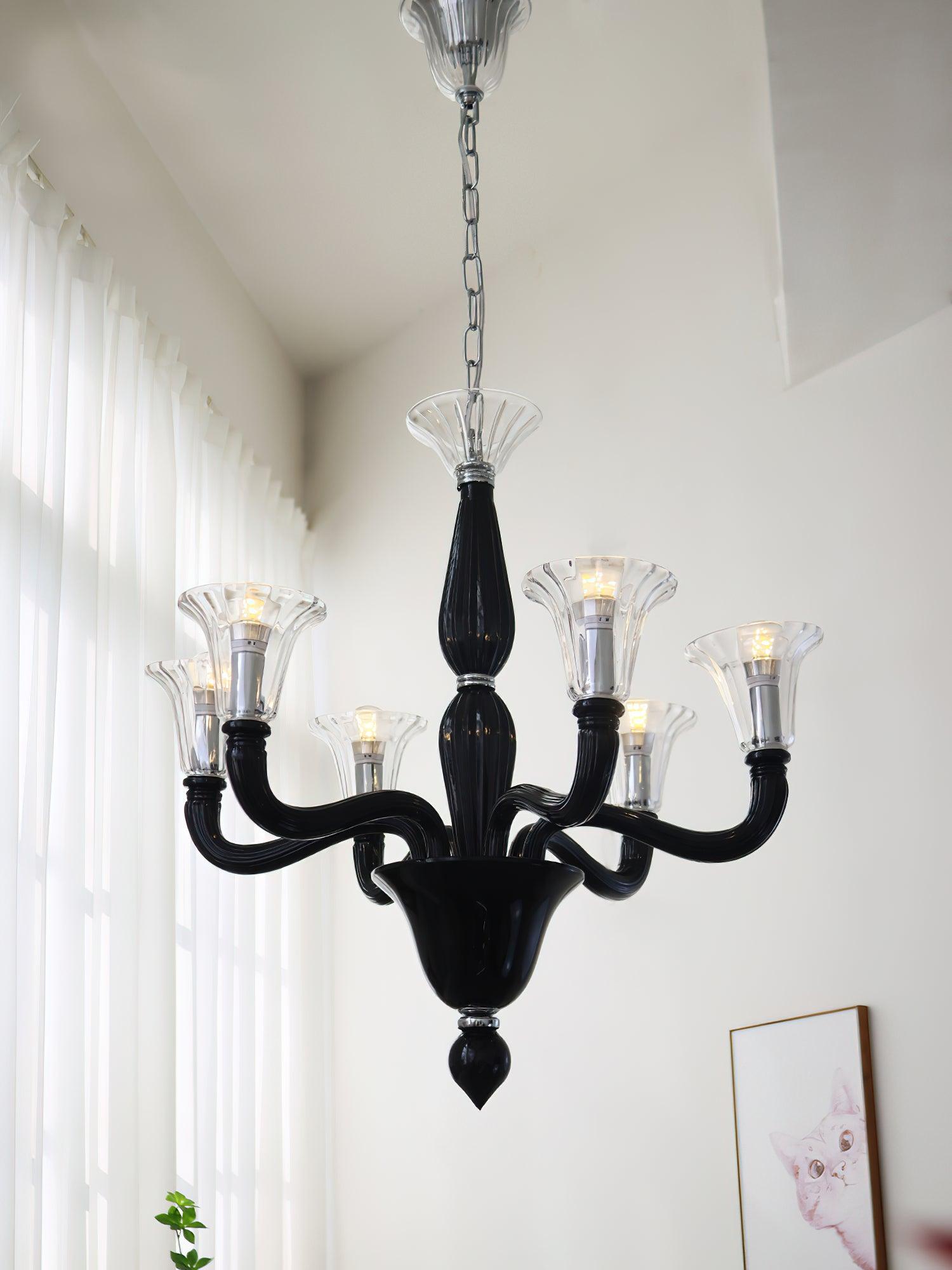 Murano Candle Chandelier