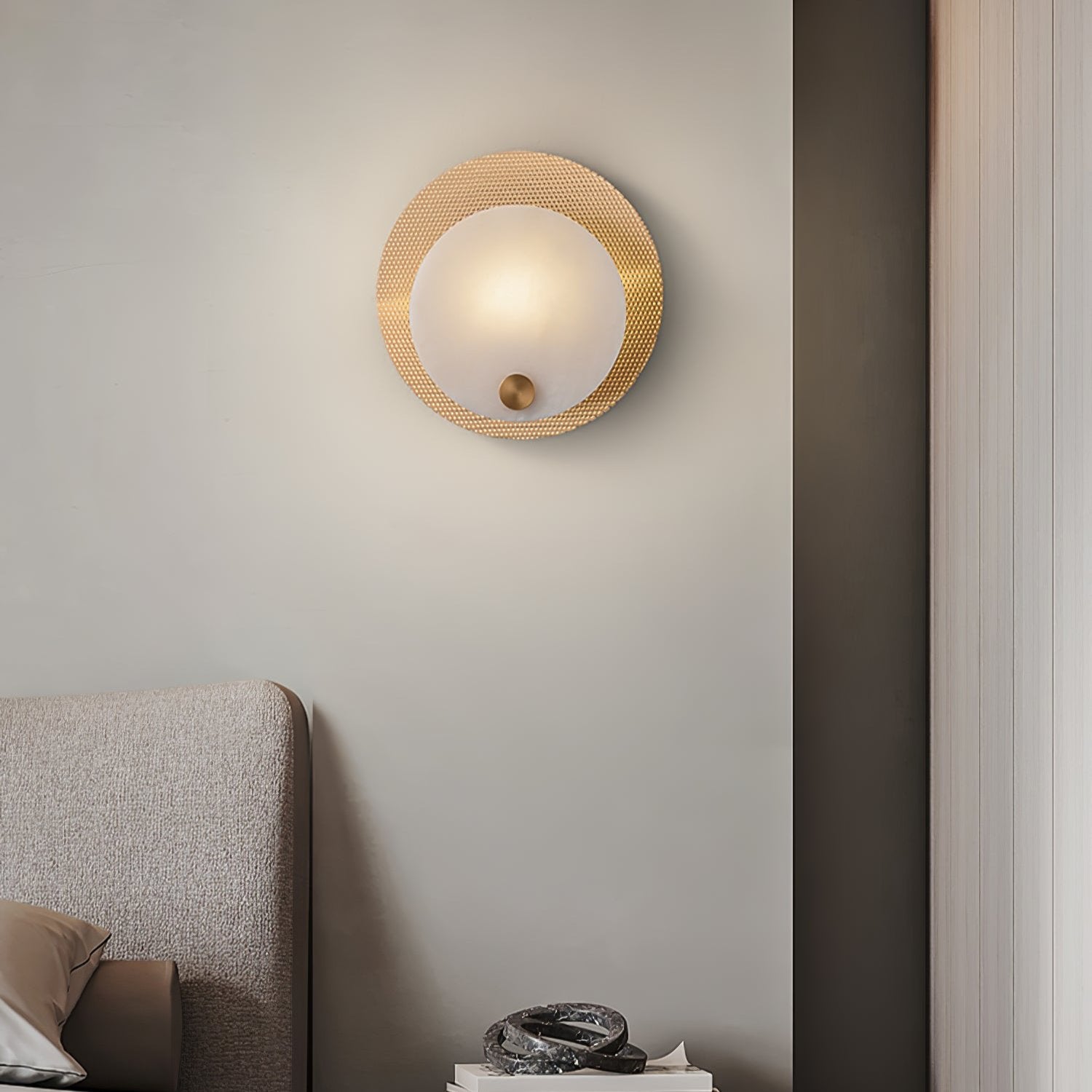 Evelyn Alabaster Wall Sconce