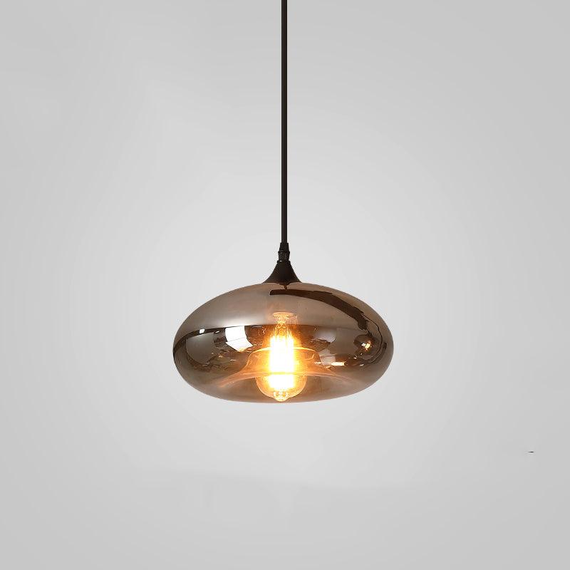 Bottle Glass Pendant Light