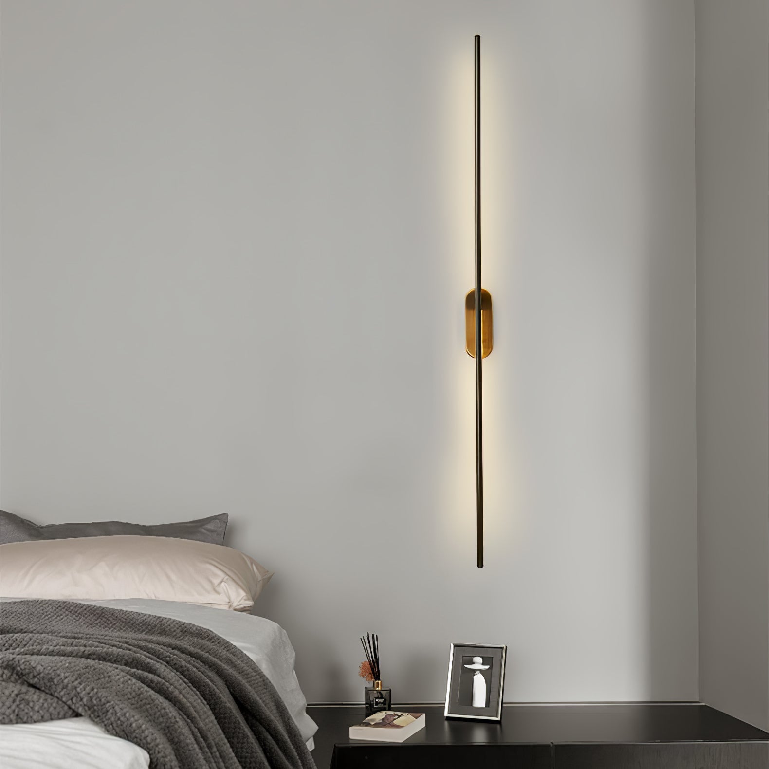 Stick Shaped Plug In Sconce