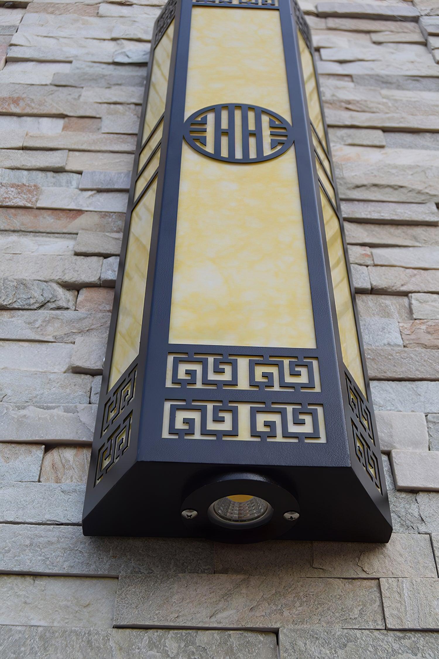 Stripe Outdoor Wall Light