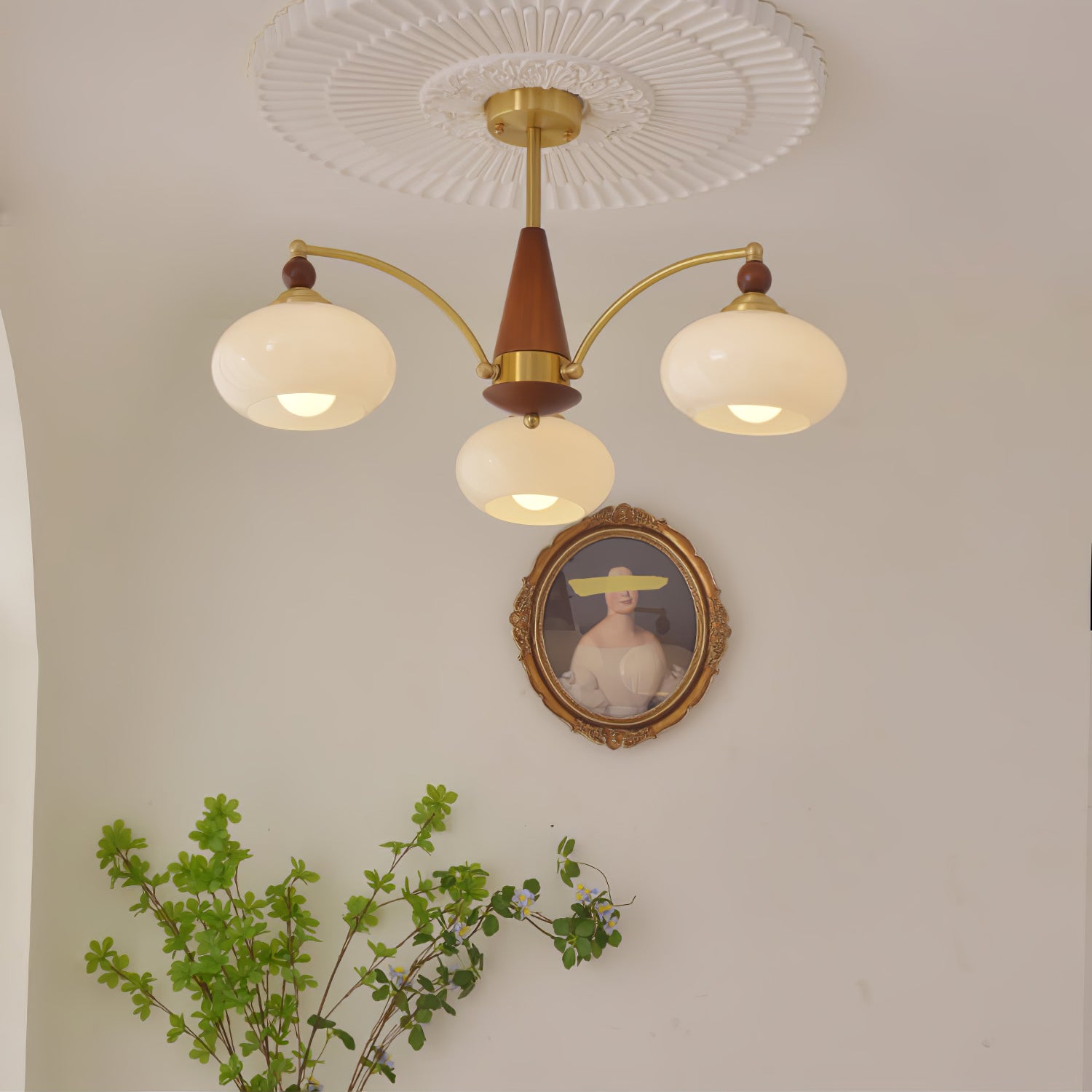 Retro Calliope Chandelier