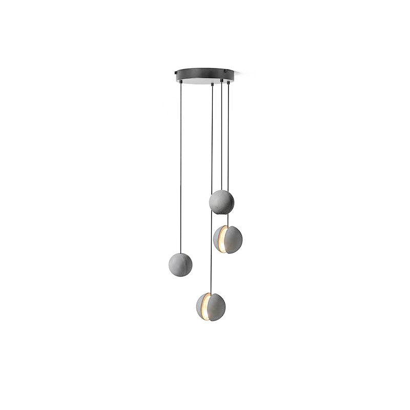 Moon Concrete Pendant Lamp