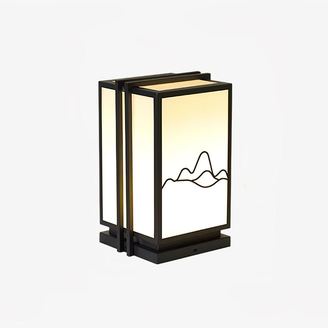 Mountain Outdoor Post Light