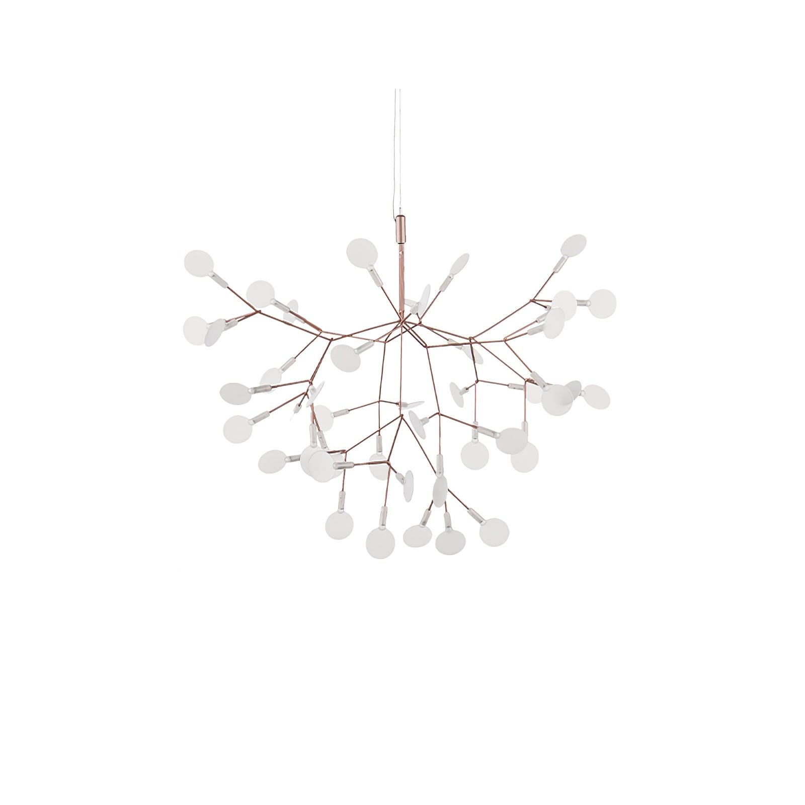 Rose Gold Firefly LED Chandelier