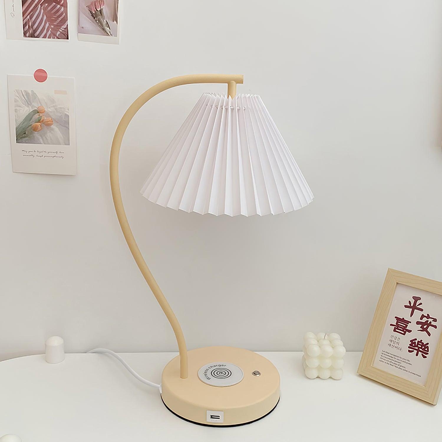 Crescini Pleated Table Lamp