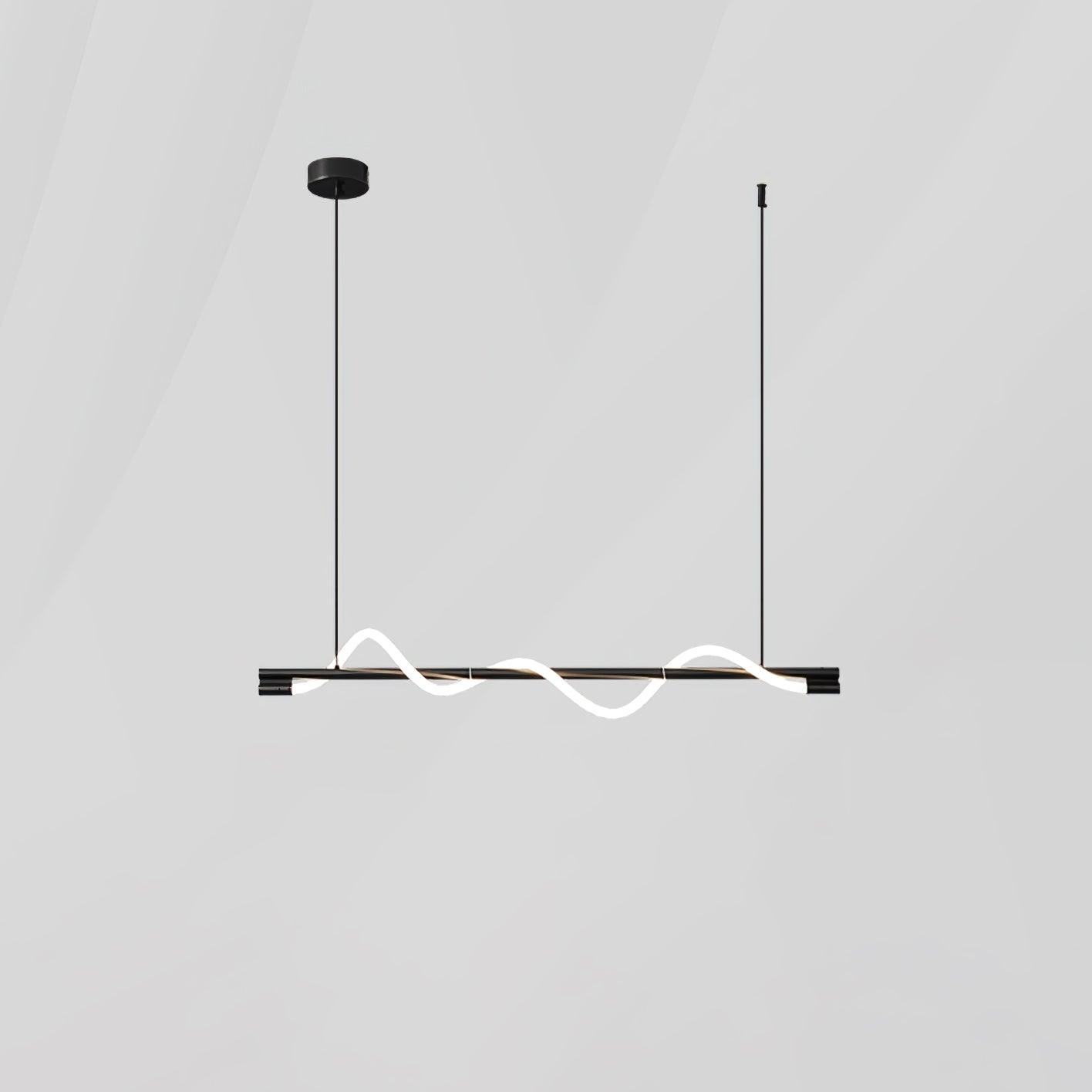 Linear Curve Island Pendant Lamp