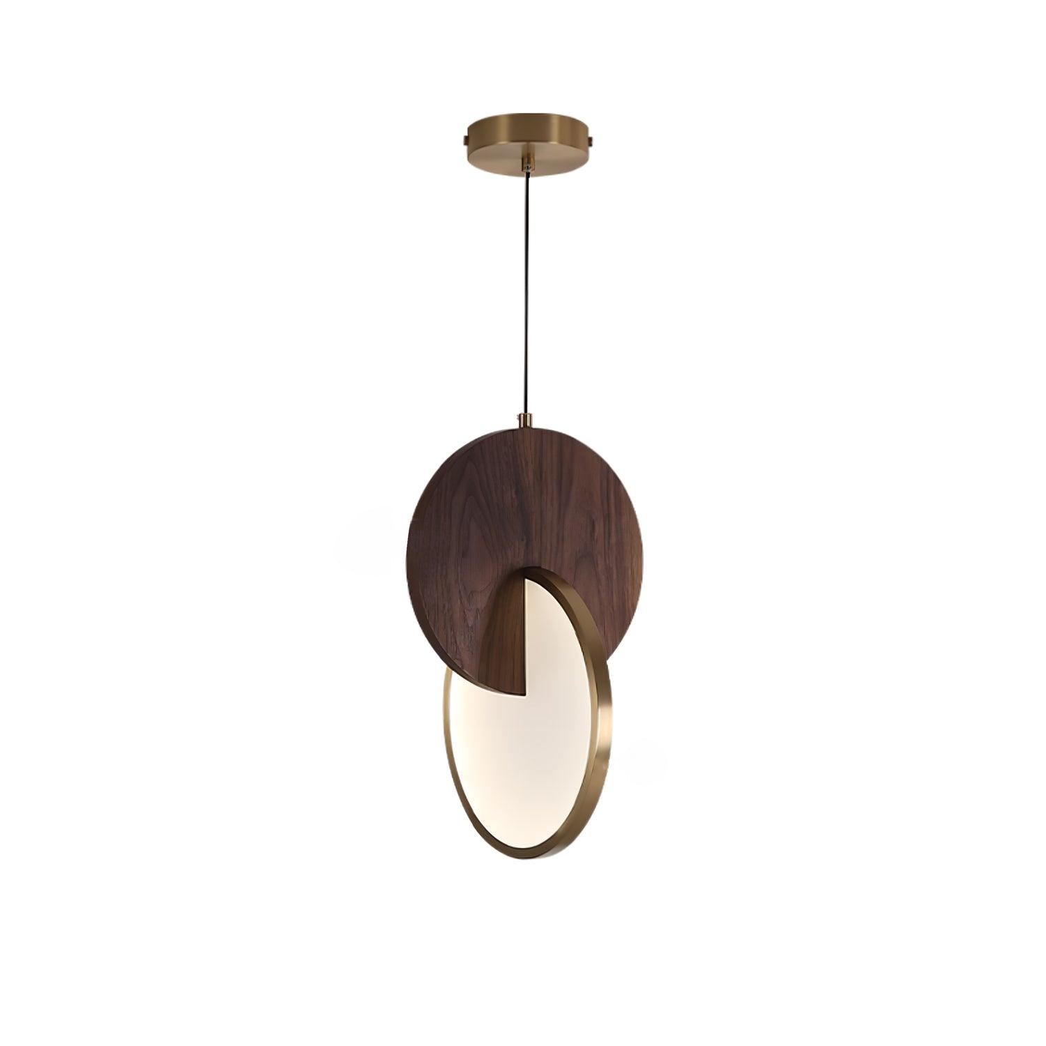 Double Disk Pendant Lamp