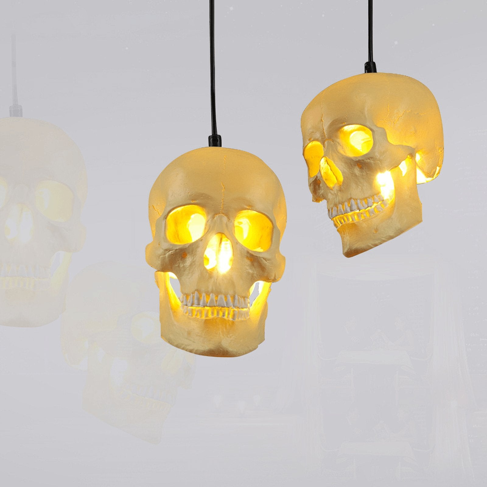 Skull Pendant Light