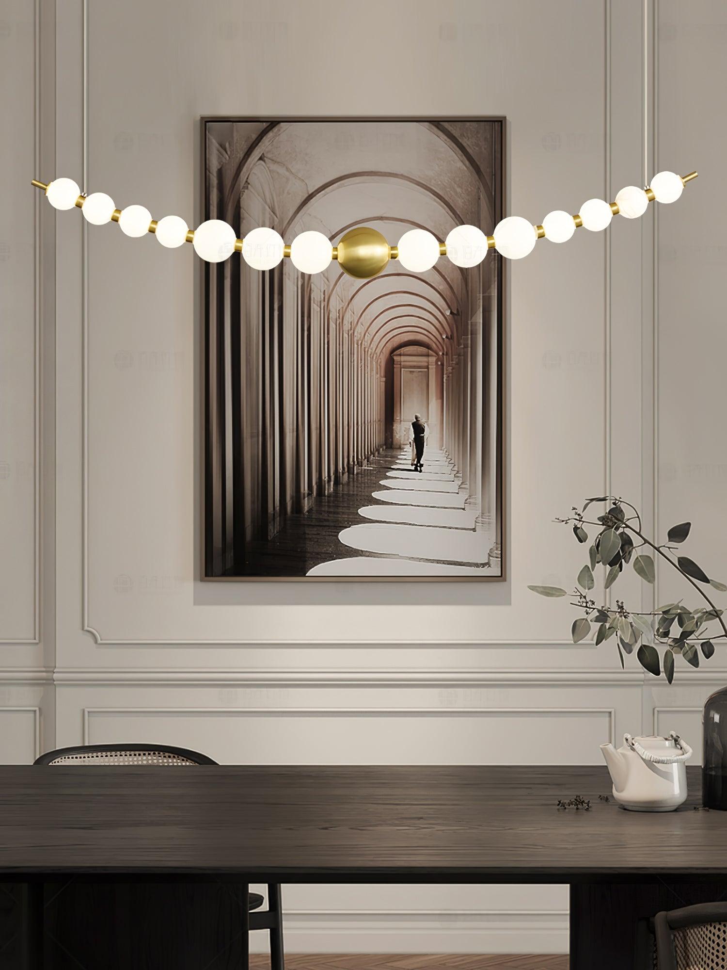 Pearl Chain Pendant Lamp