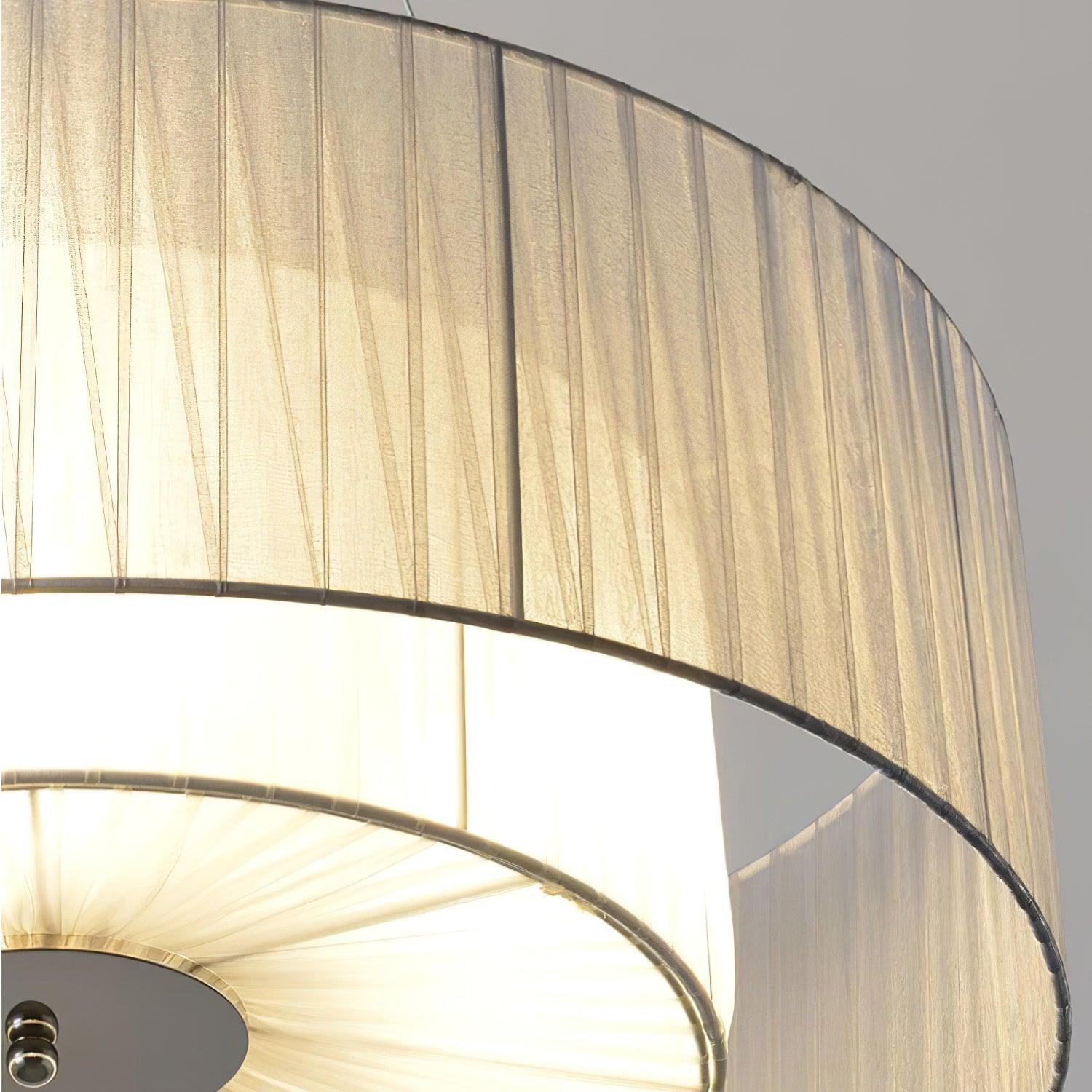 Ruffle Pleated Pendant Lamp