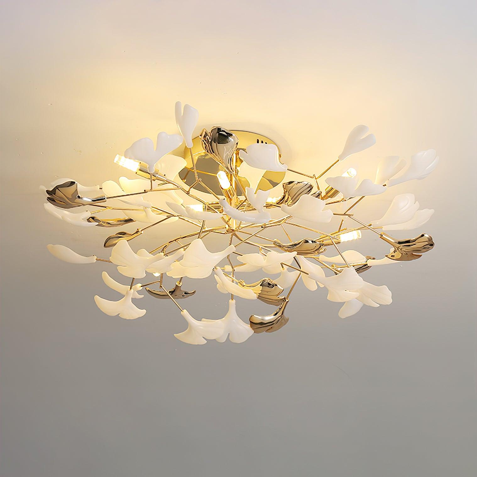 Gingko Rotating Ceiling Lamp