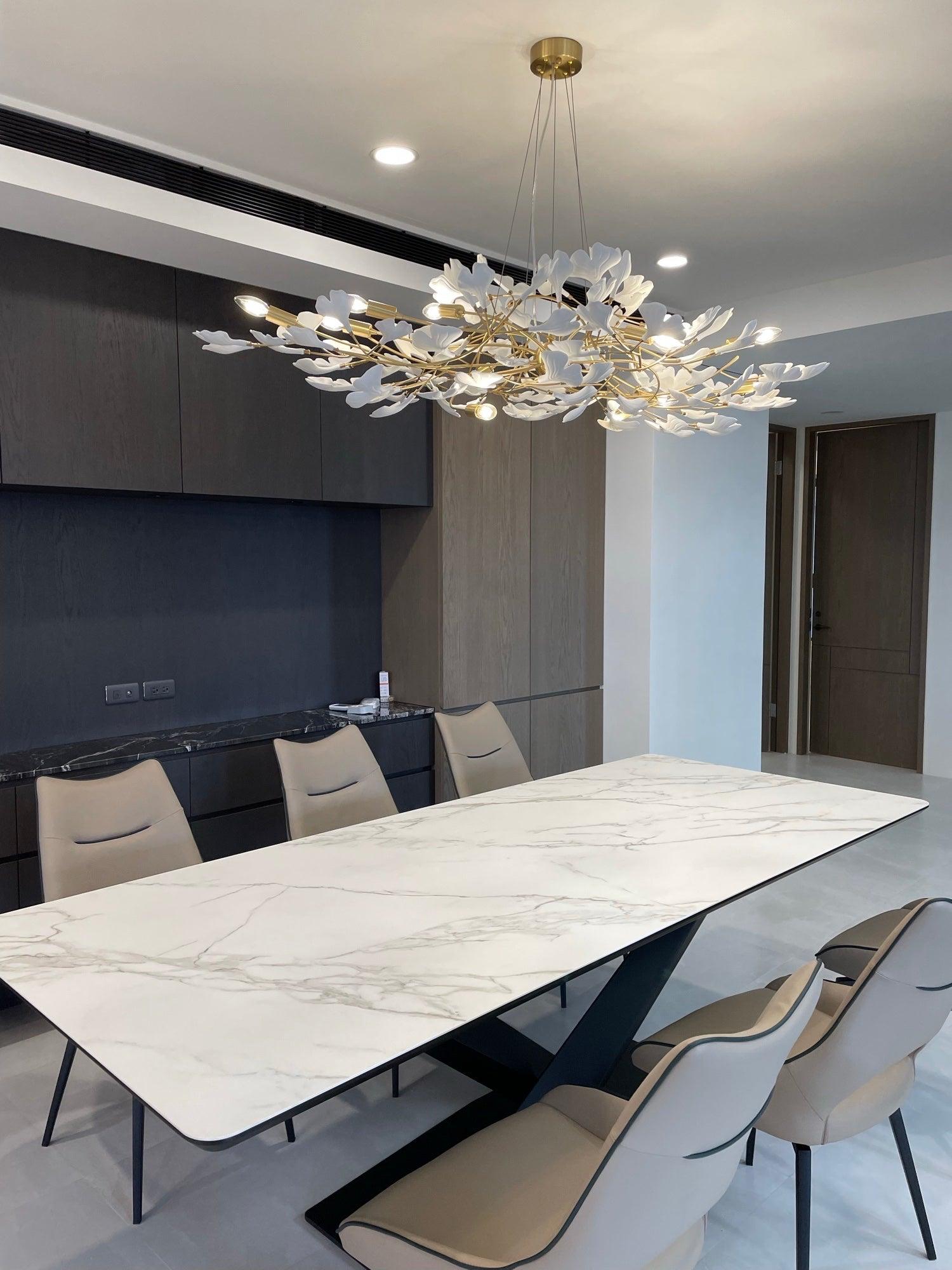 Gingko Chandelier B