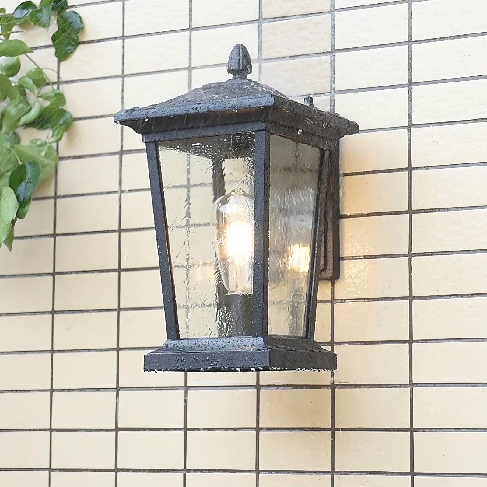 Lodge Birdcage Outdoor Wall Lamp