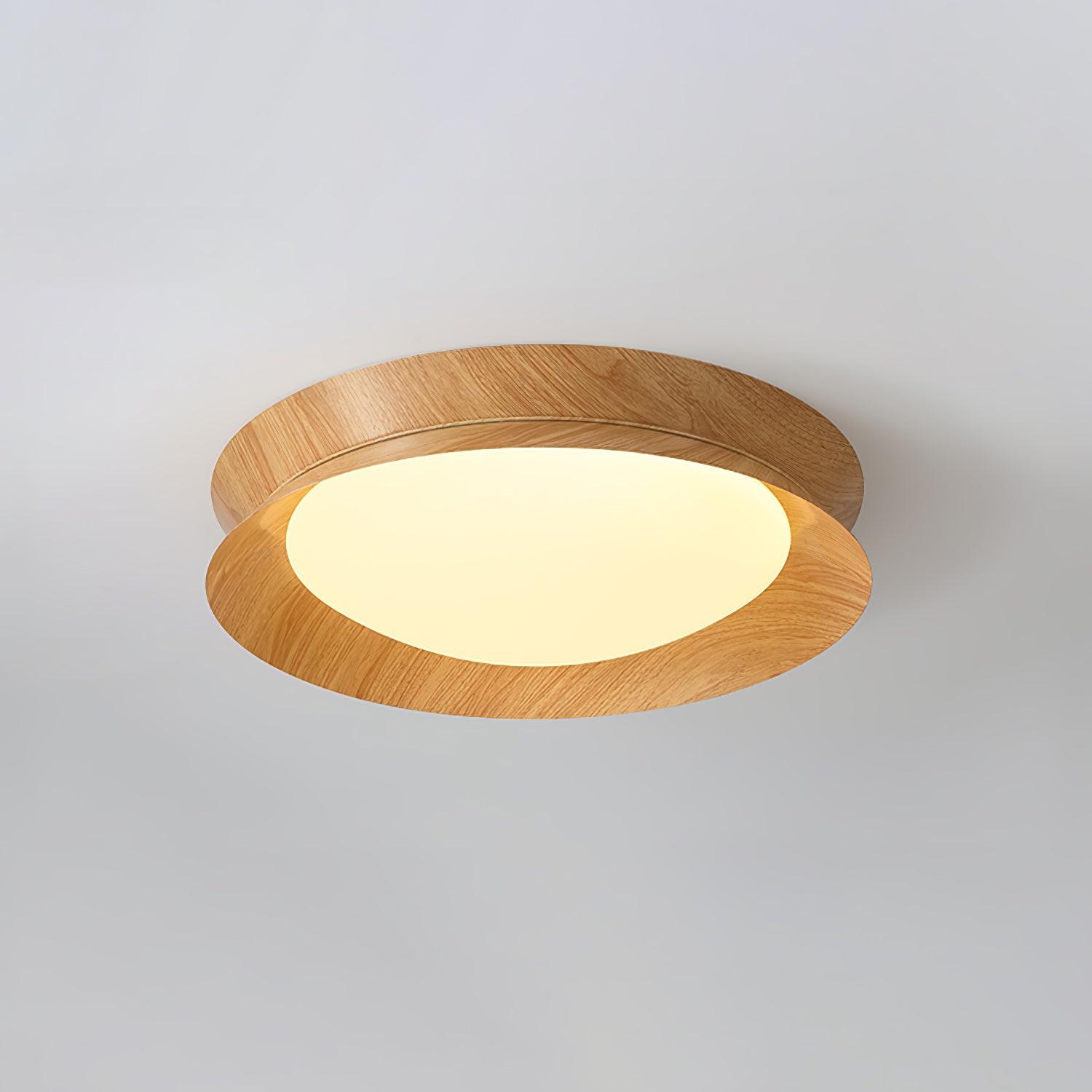 Double Half Round Ceiling Light