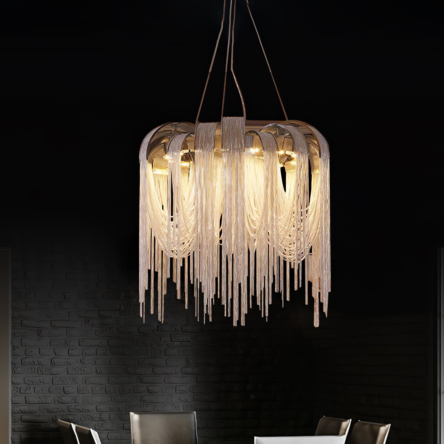 Length Chains Chandelier