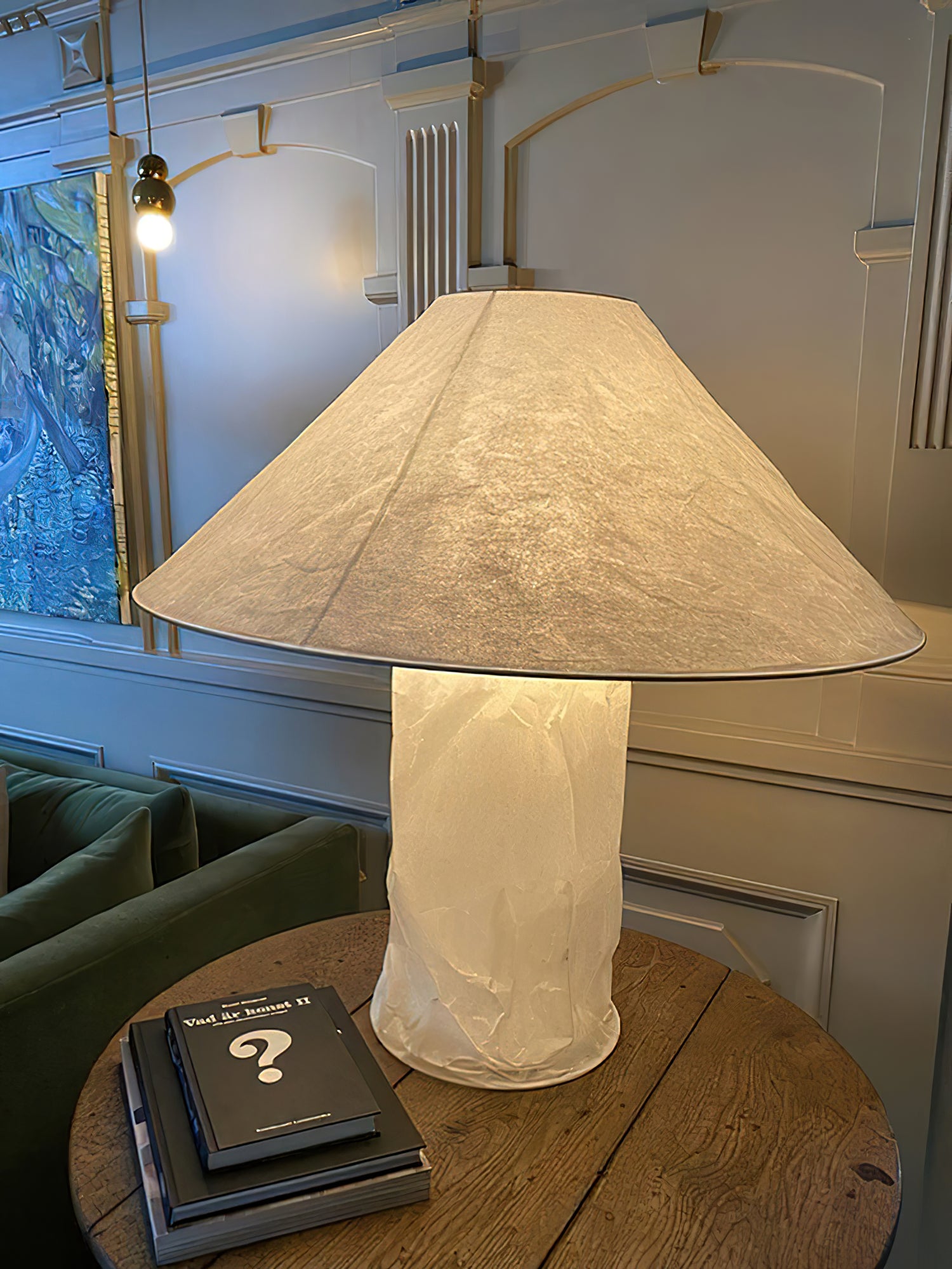 Crinkle Paper Table Lamp