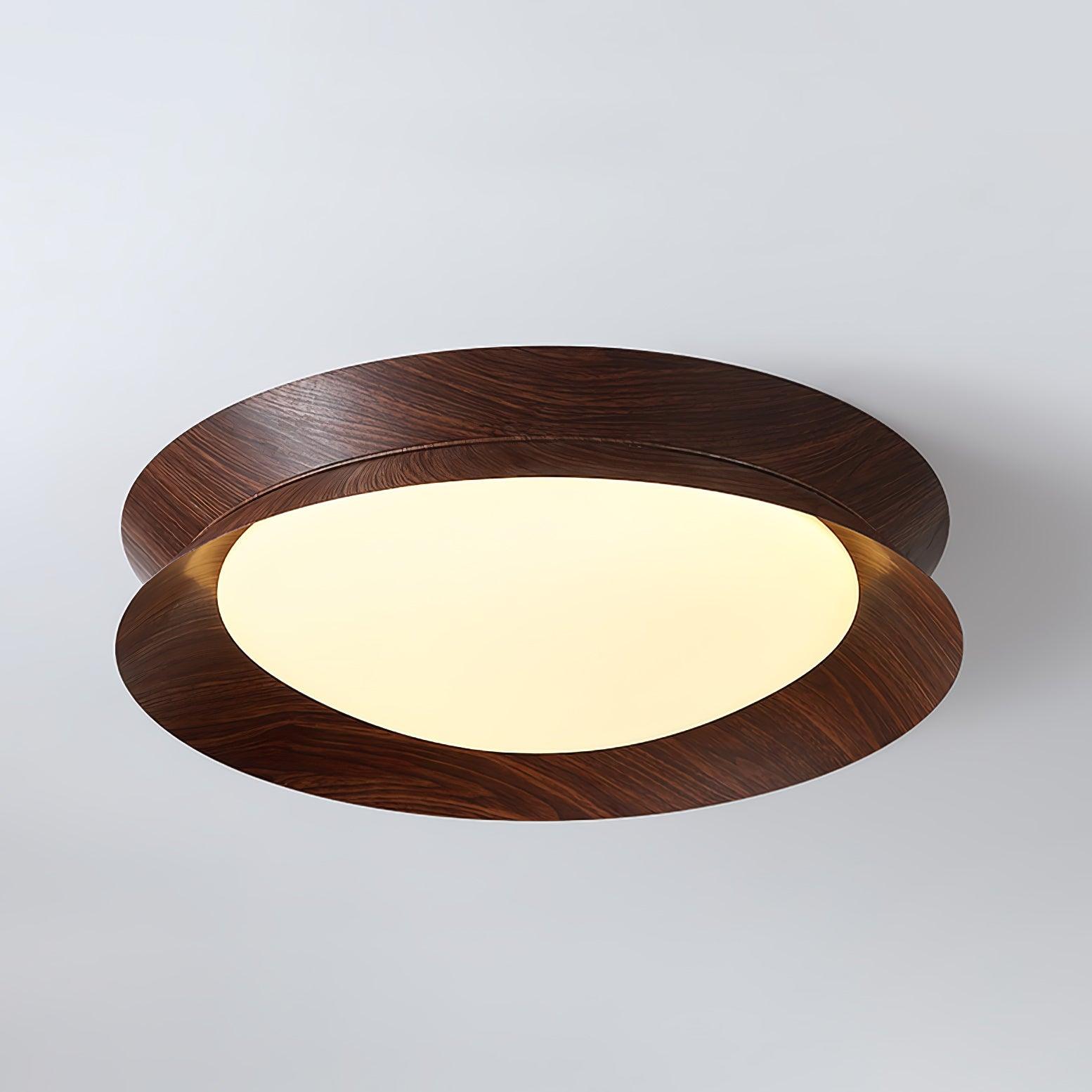 Double Half Round Ceiling Light