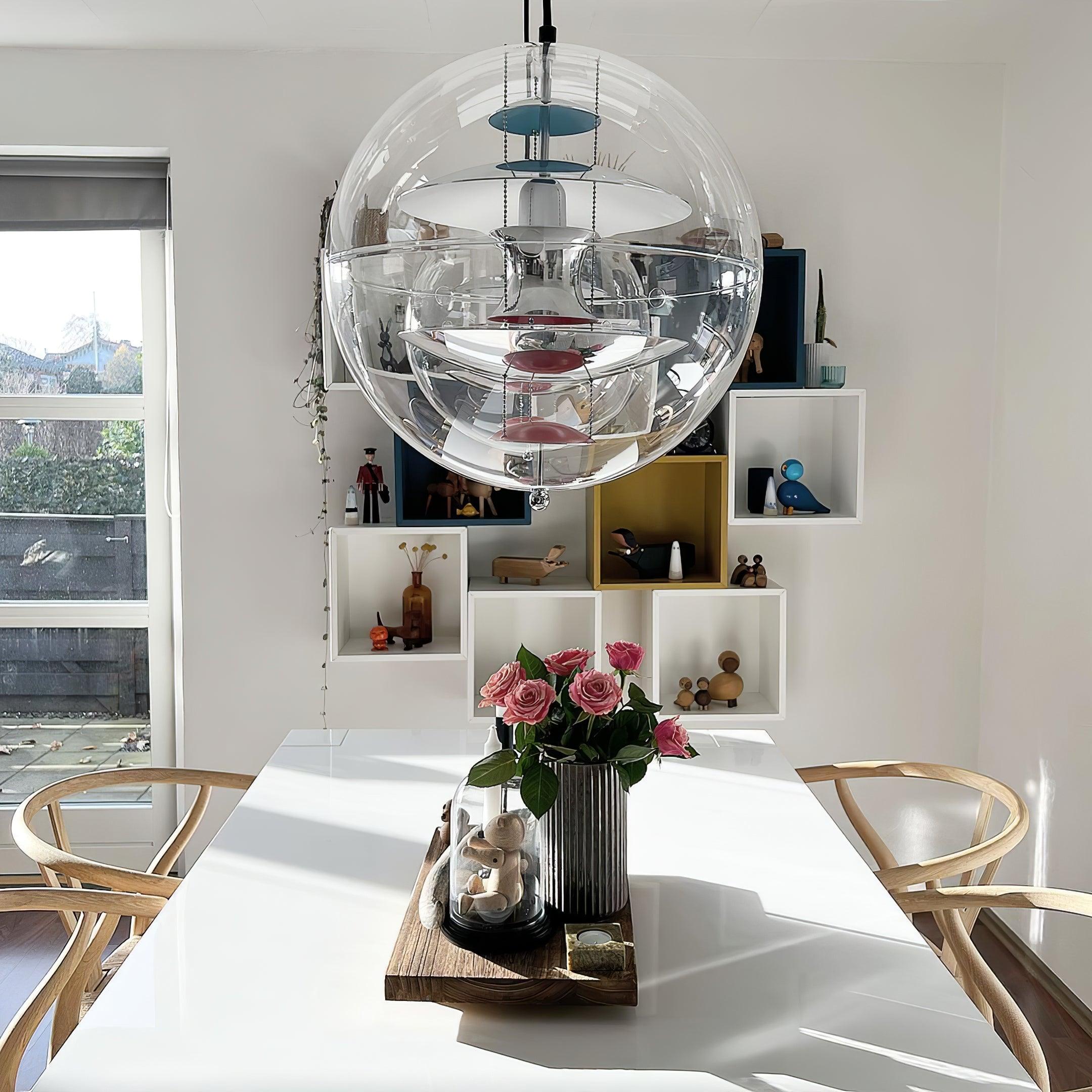 Round Sphere Pendant Lamp