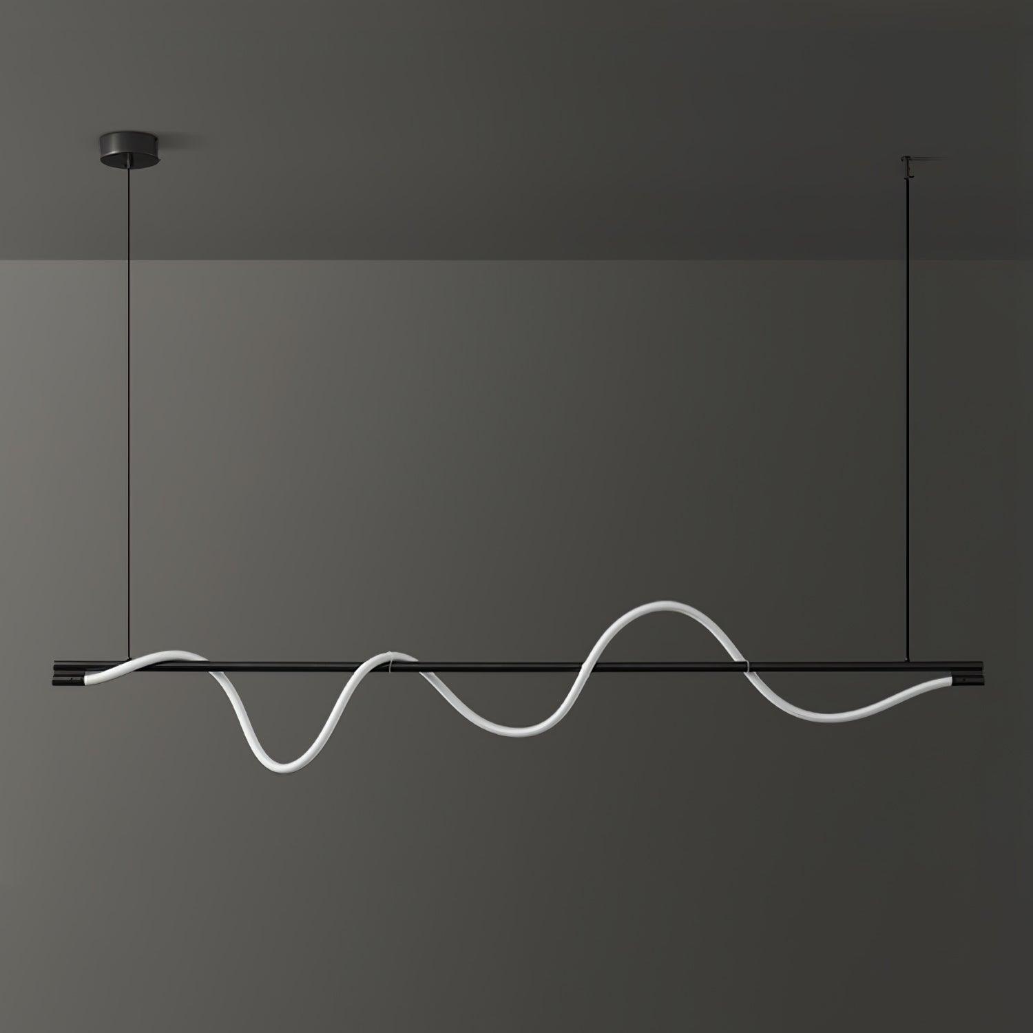 Linear Curve Island Pendant Lamp