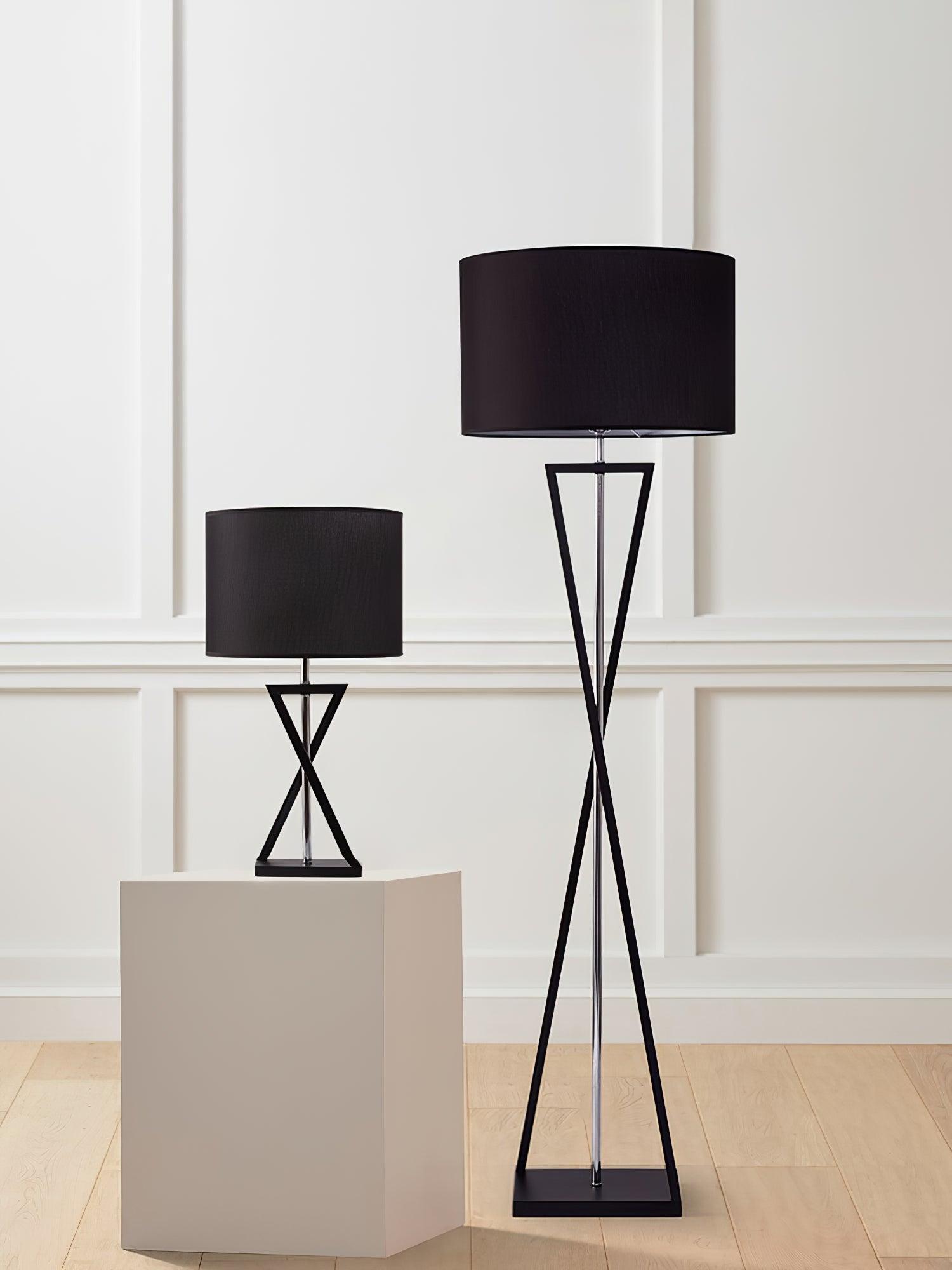 Kaden Black Floor Lamp