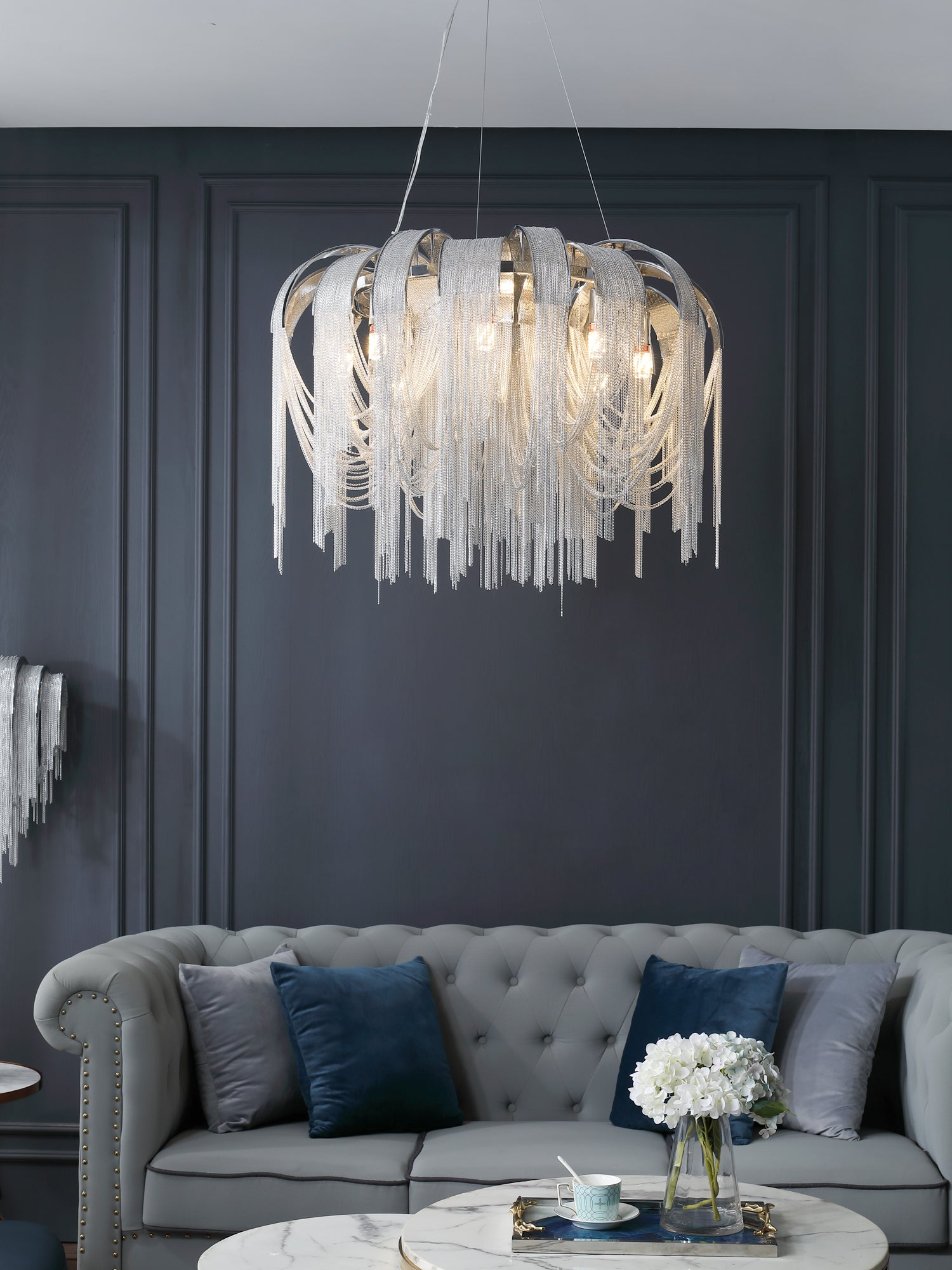 Length Chains Chandelier